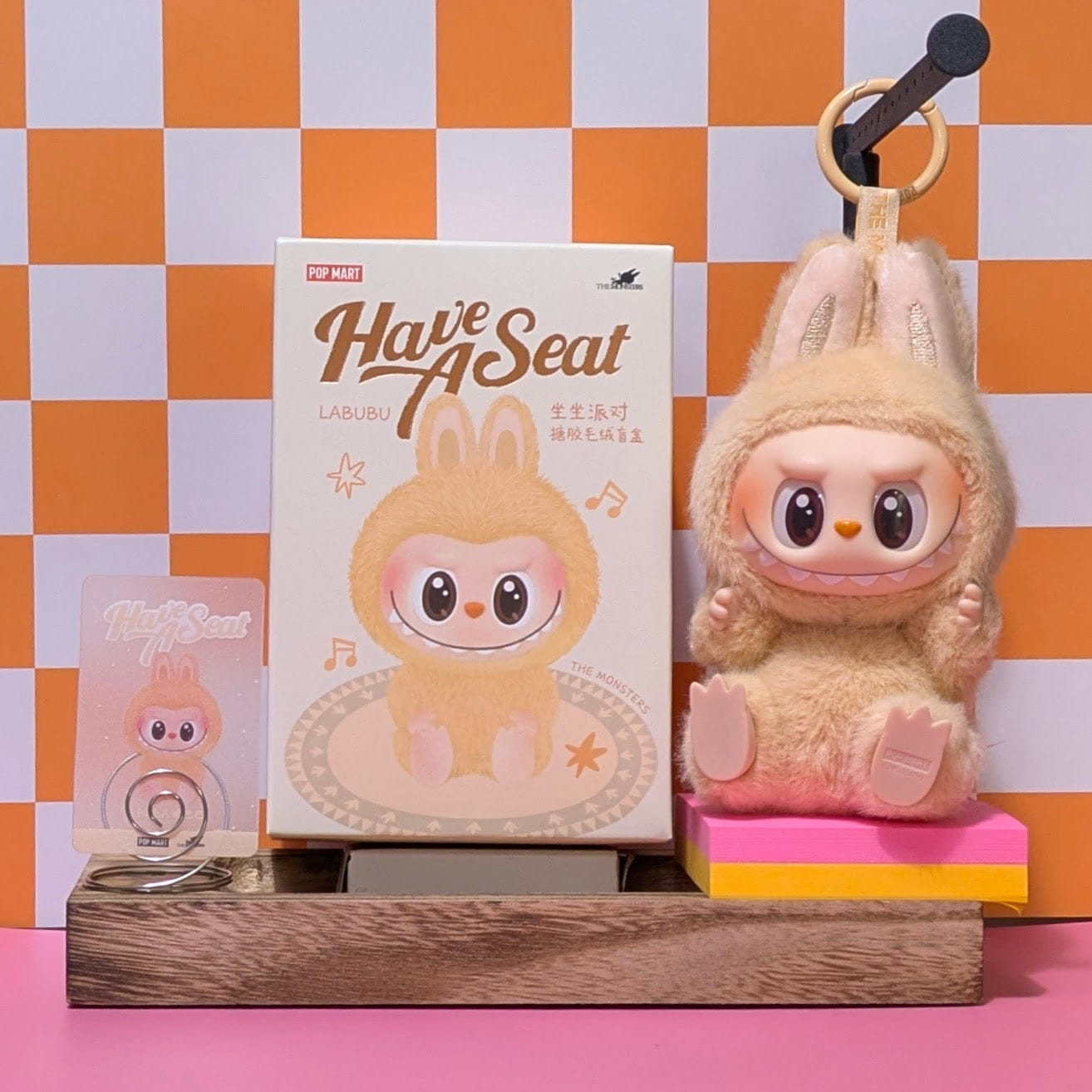 Ralphie's Funhouse POPMART Have a Seat Vinyl Plush Blind Box Labubu
