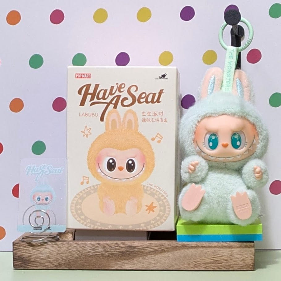 Ralphie's Funhouse POPMART Have a Seat Vinyl Plush Blind Box Labubu