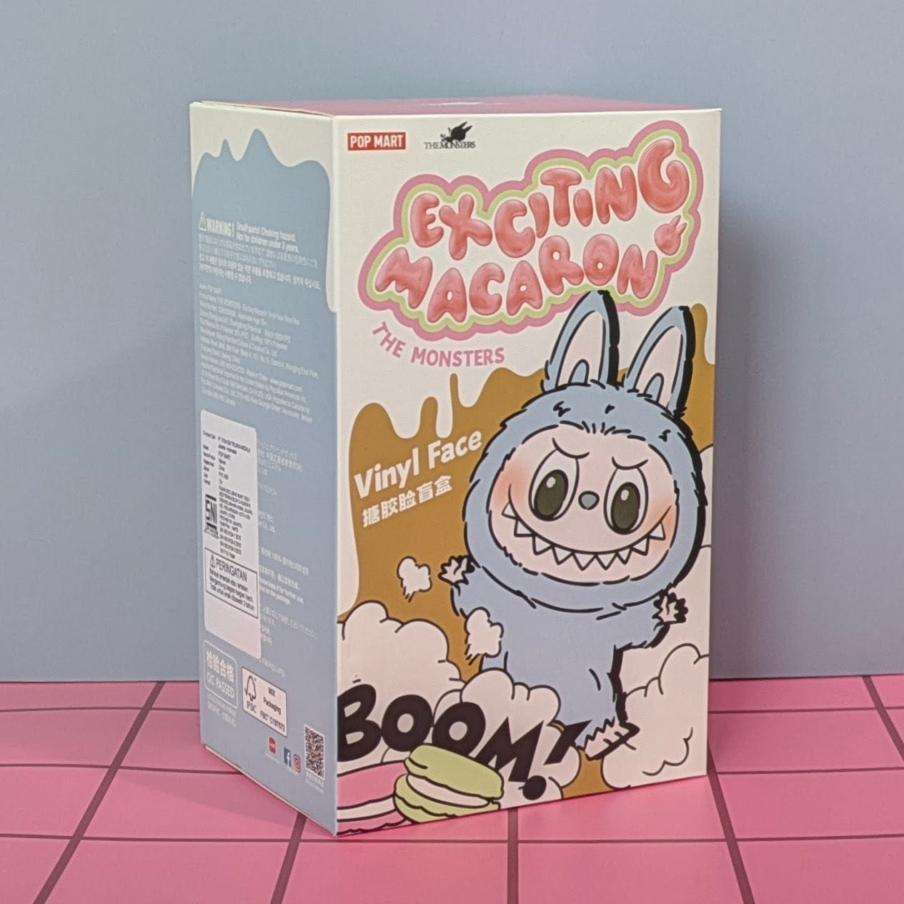Ralphie's Funhouse POPMART Exciting Macaron Vinyl Face Blind Box Labubu