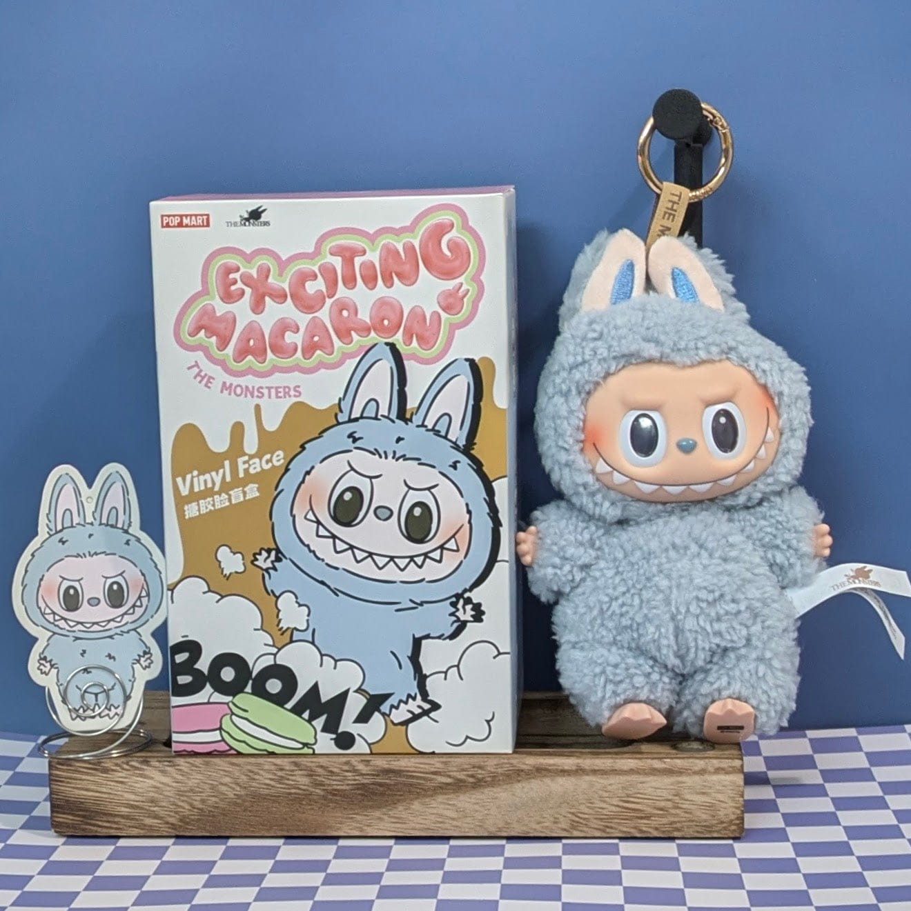Ralphie's Funhouse POPMART Exciting Macaron Vinyl Face Blind Box Labubu