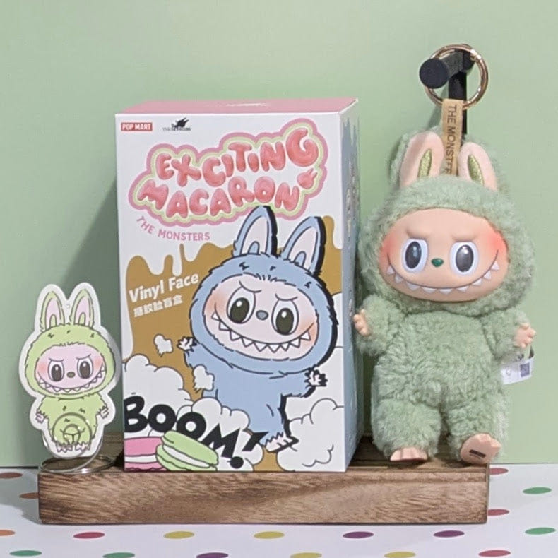 Ralphie's Funhouse POPMART Exciting Macaron Vinyl Face Blind Box Labubu