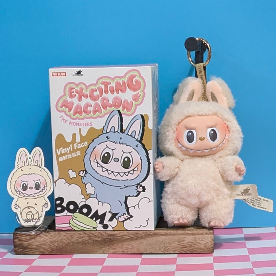 Ralphie's Funhouse POPMART Exciting Macaron Vinyl Face Blind Box Labubu