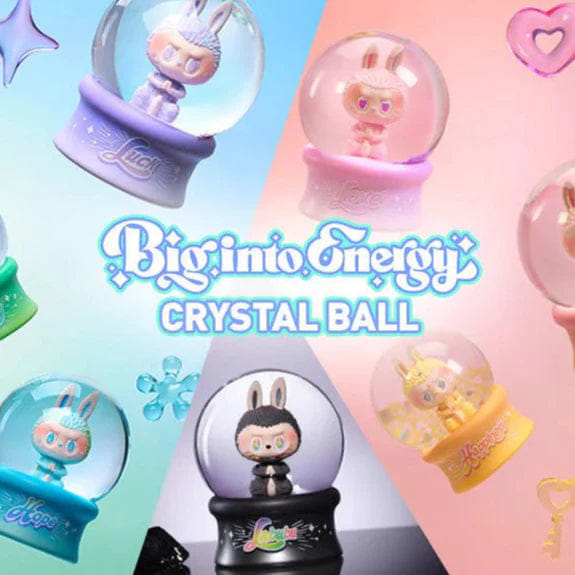 Ralphie's Funhouse POPMART Labubu Big into Energy Series Crystal Ball Series Figures (SEALED)