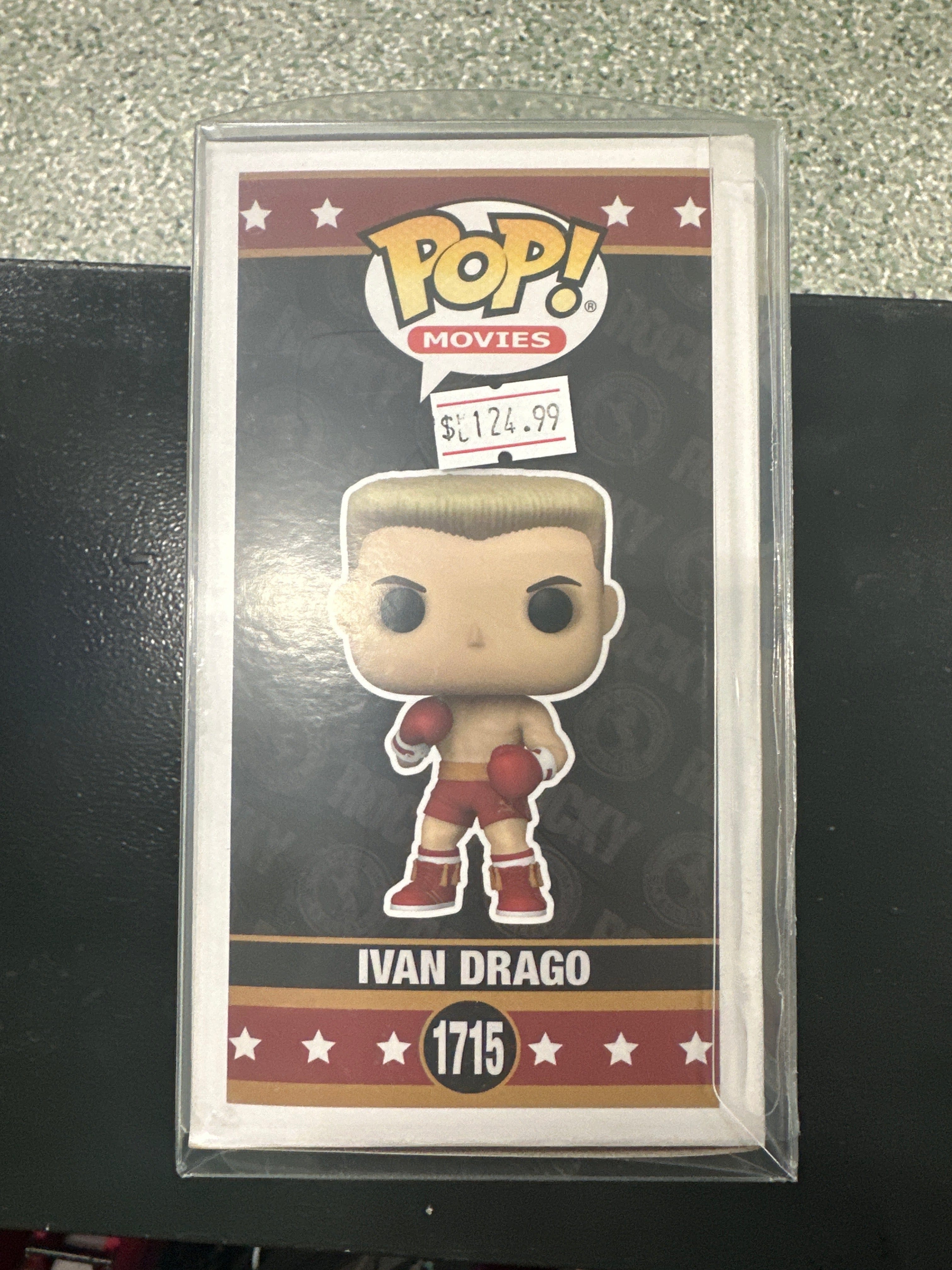 Funko Pop Rocky Ivan Drago 1715 Autograph (see pictures) Vinyl Figure