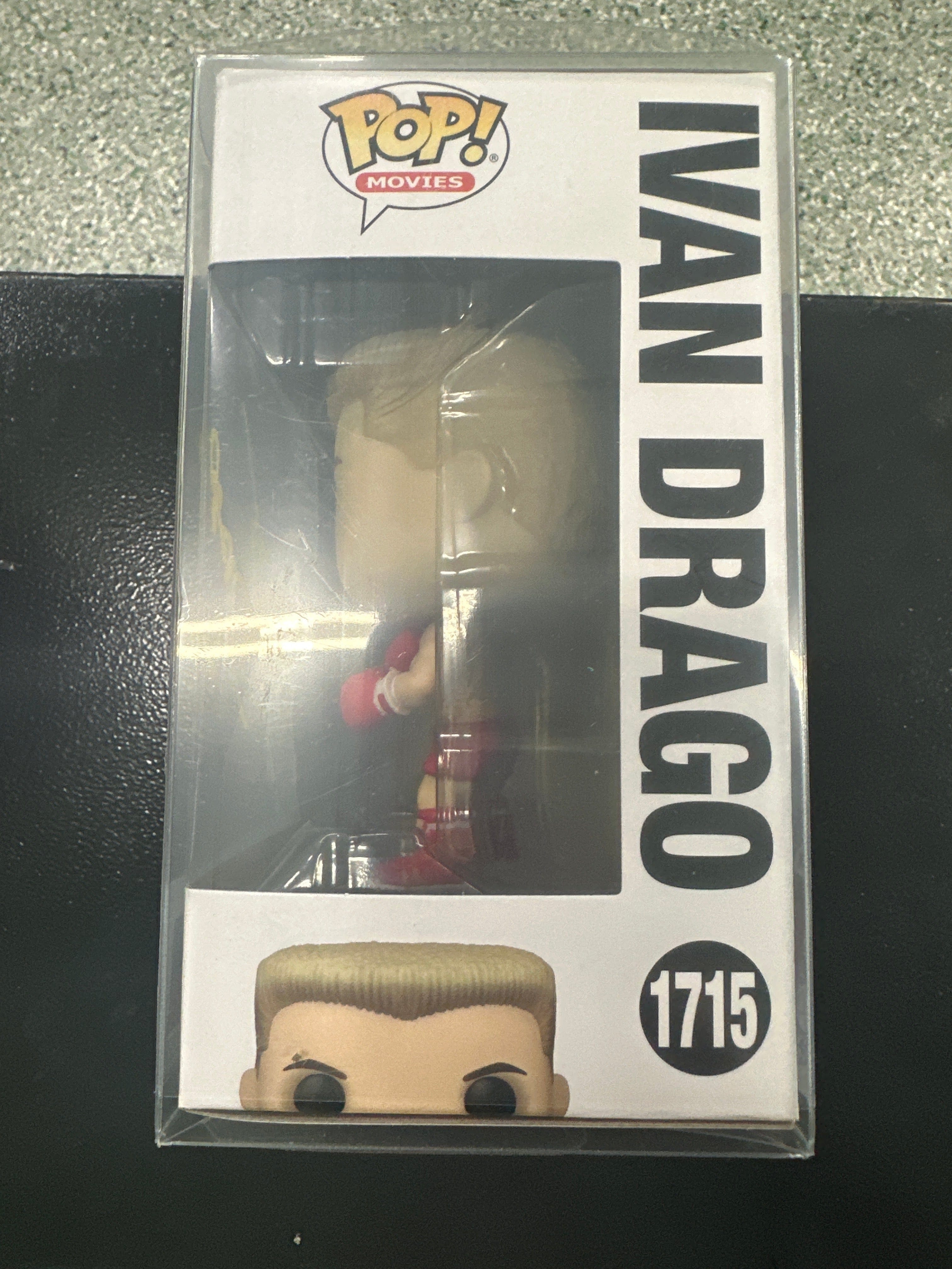 Funko Pop Rocky Ivan Drago 1715 Autograph (see pictures) Vinyl Figure
