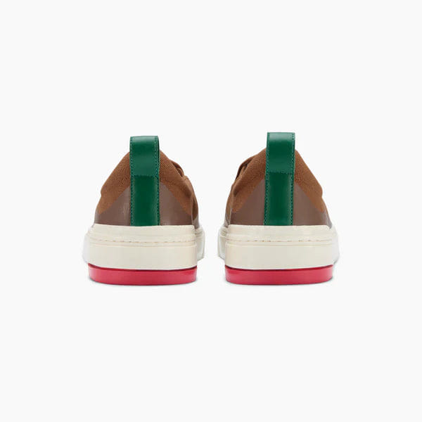 Ludic Enhanced Canvas Slip On - Petrichor Brown