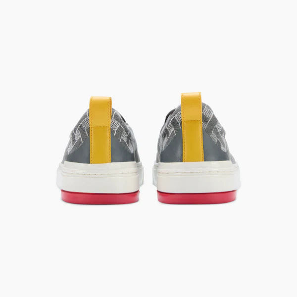 Ludic Enhanced Canvas Slip On - Piscator Grey