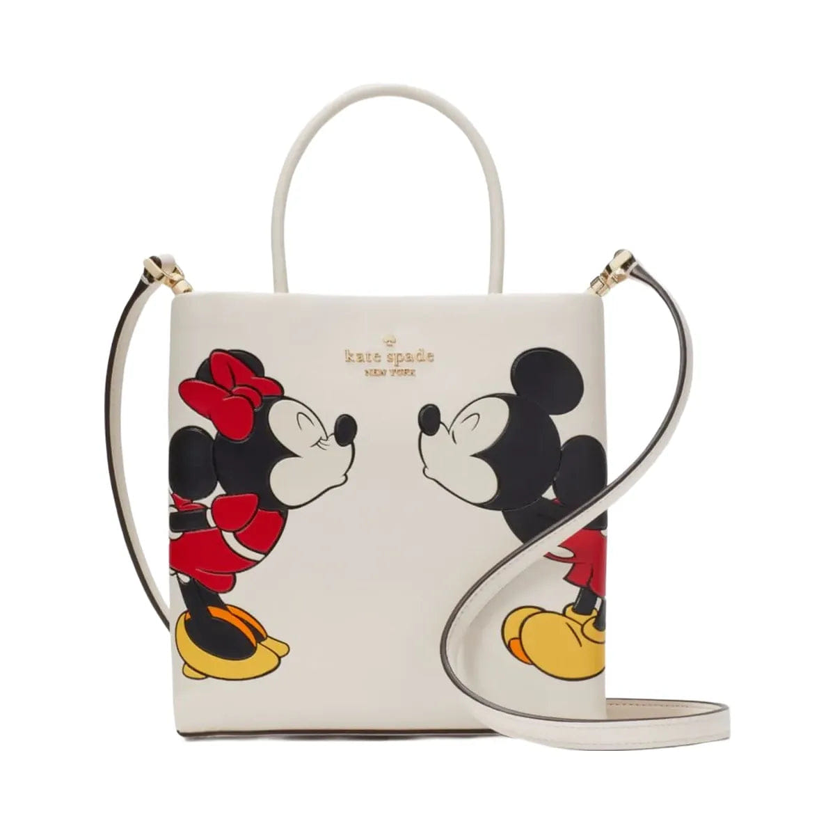 KATE SPADE New York Kate Spade Disney x Kate Spade New York Minnie Mini Tote Parchment Multi