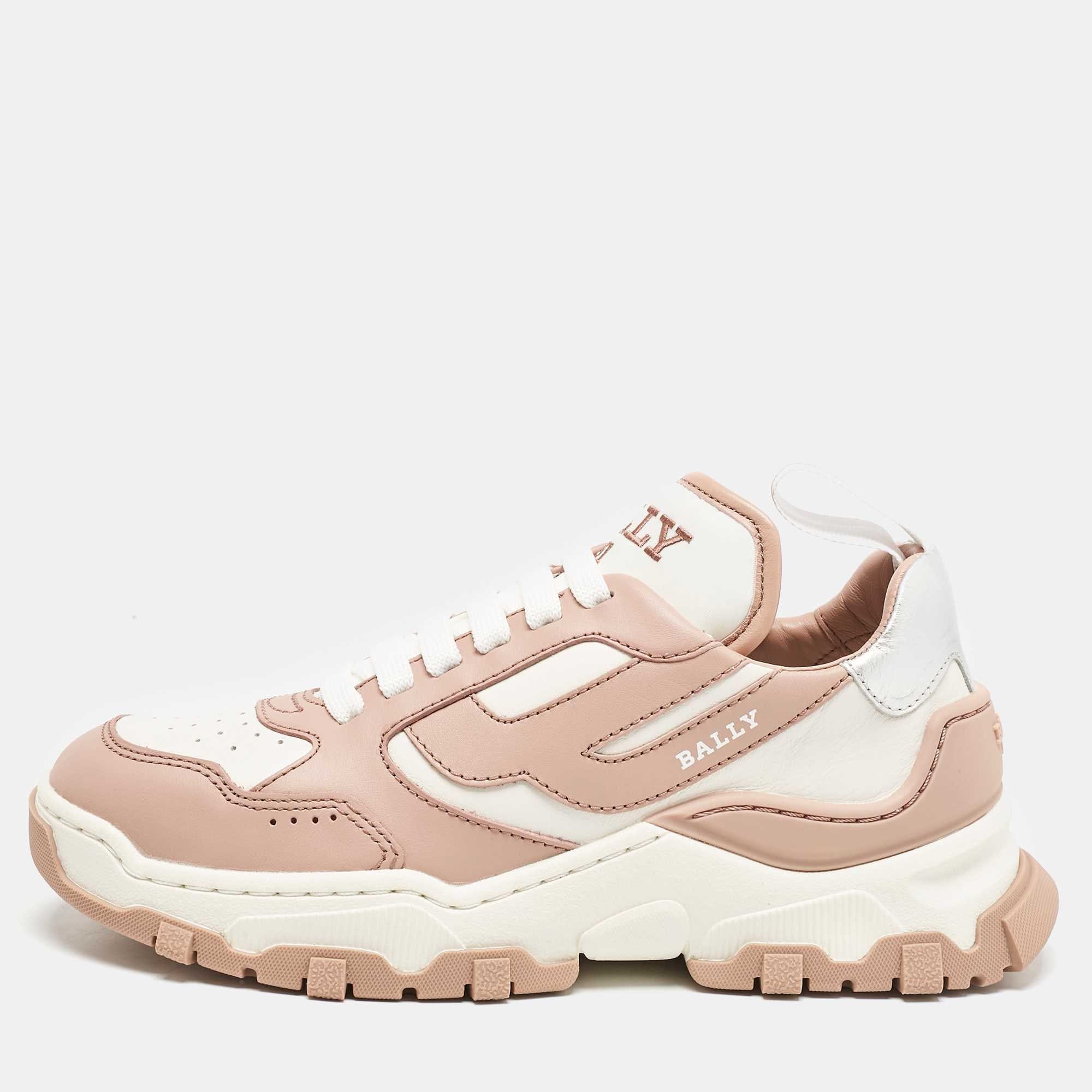 HOLDEN Bally Old Rose/white Leather Holden Sneakers