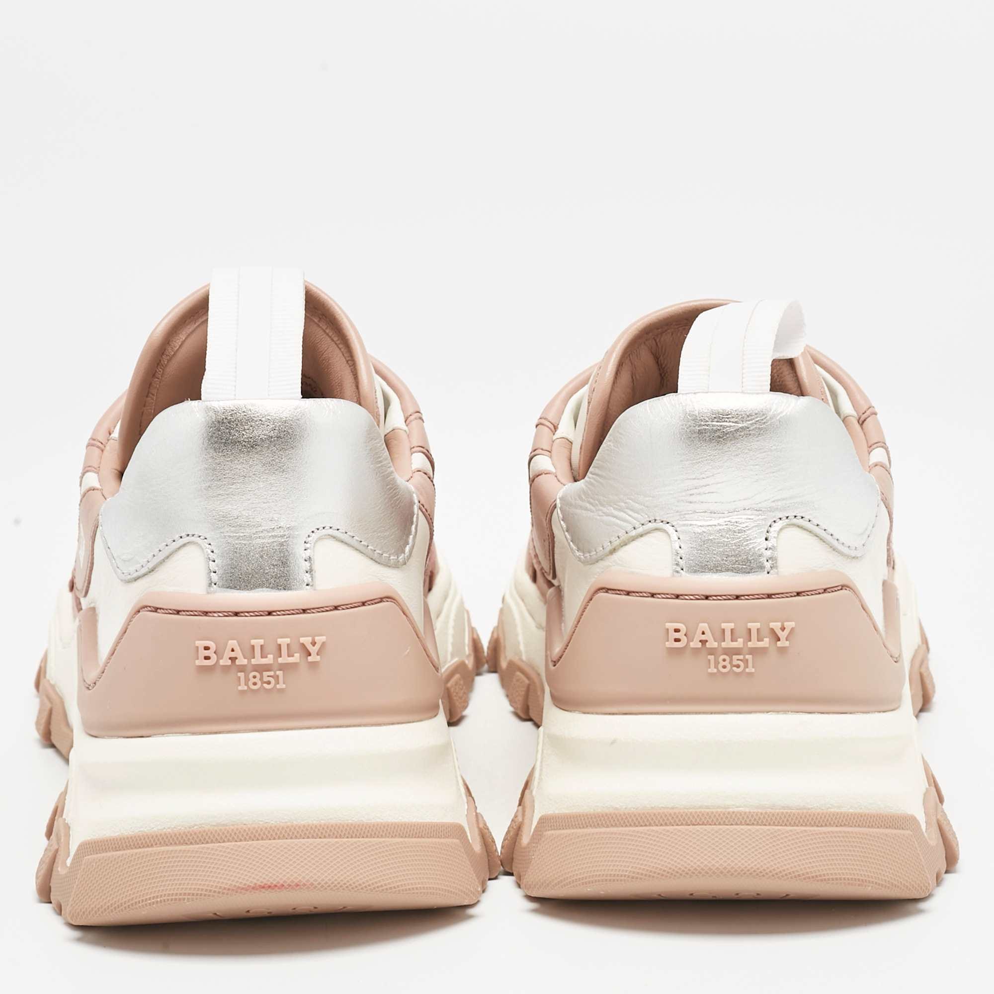 HOLDEN Bally Old Rose/white Leather Holden Sneakers