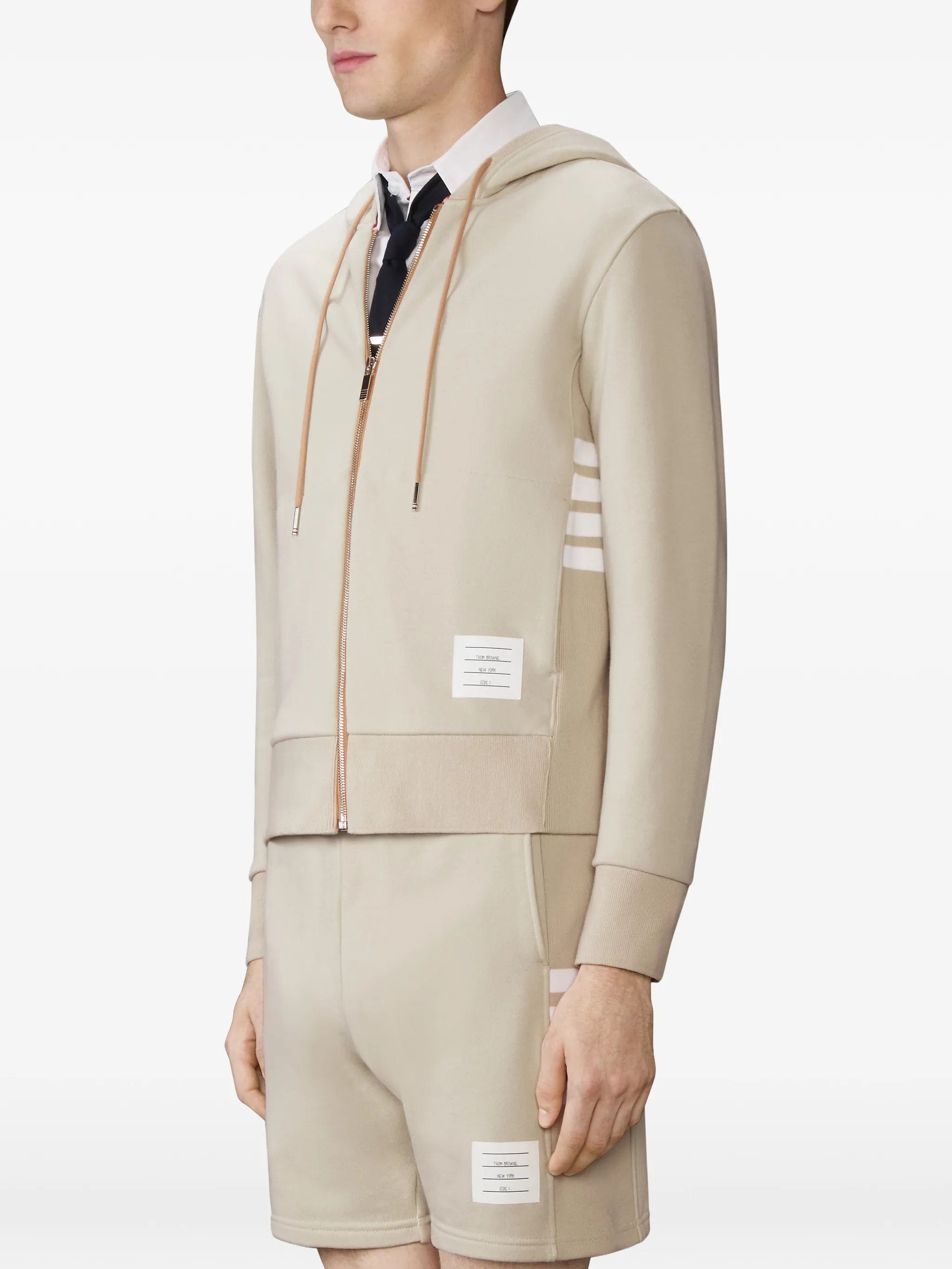 Thom Browne 4 - Bar stripe hoodie