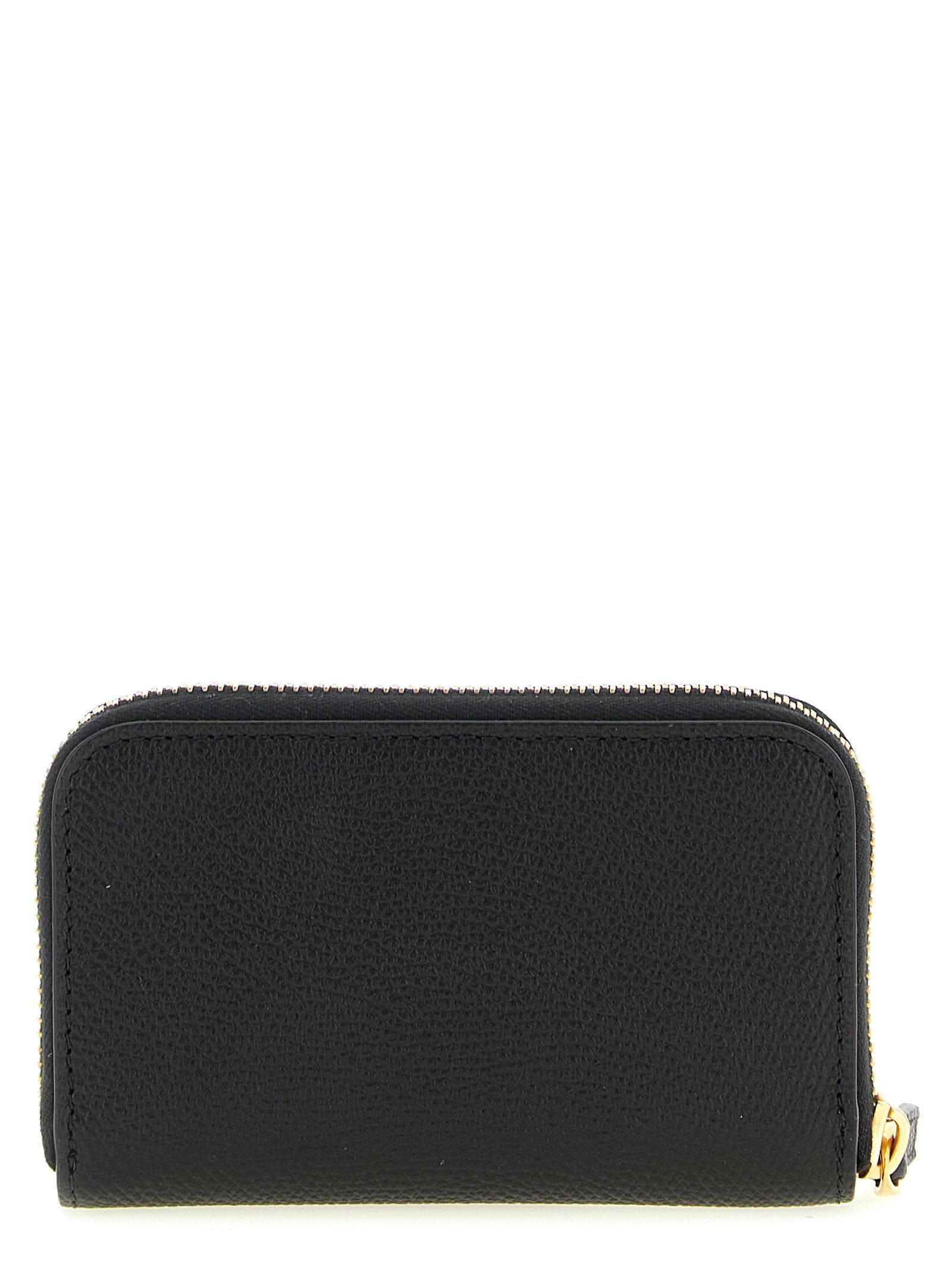 Valentino Garavani Vlogo Signature Card Case — Black
