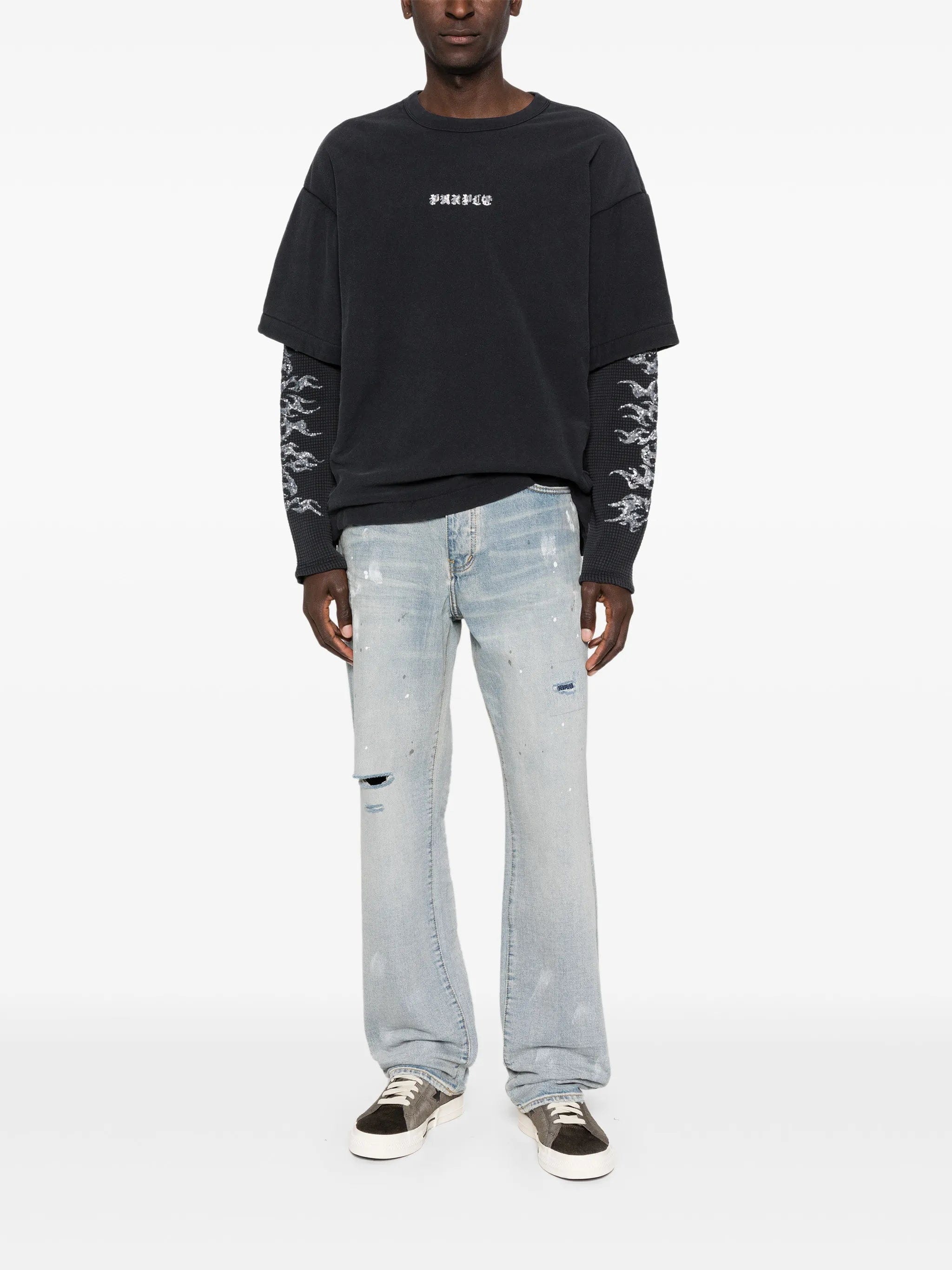 Purple Brand distressed - effect denim jeans