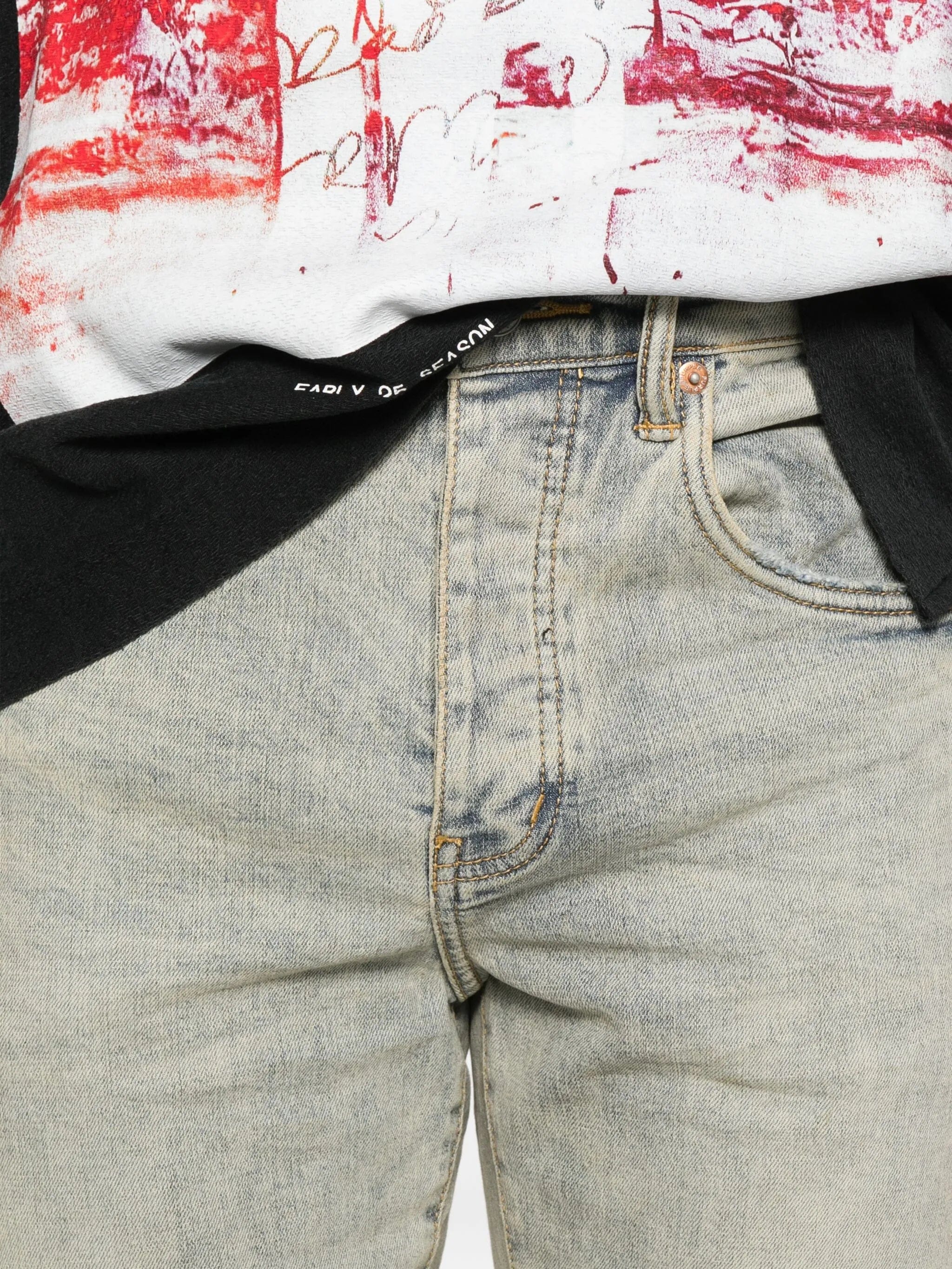 Purple Brand P002 distressed jeans