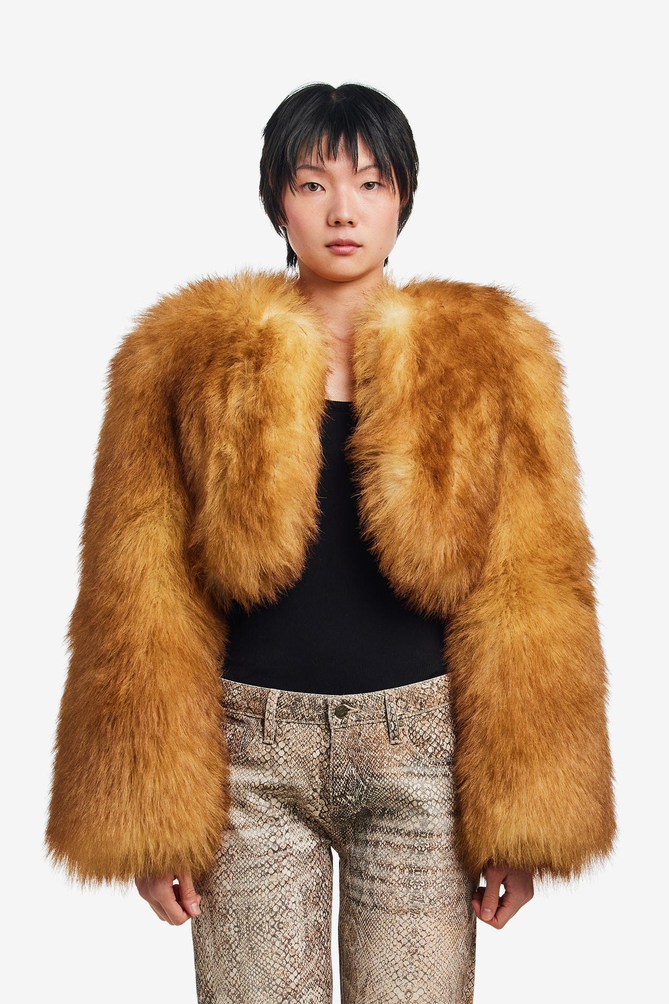 GUESS USA FUR BOLERO