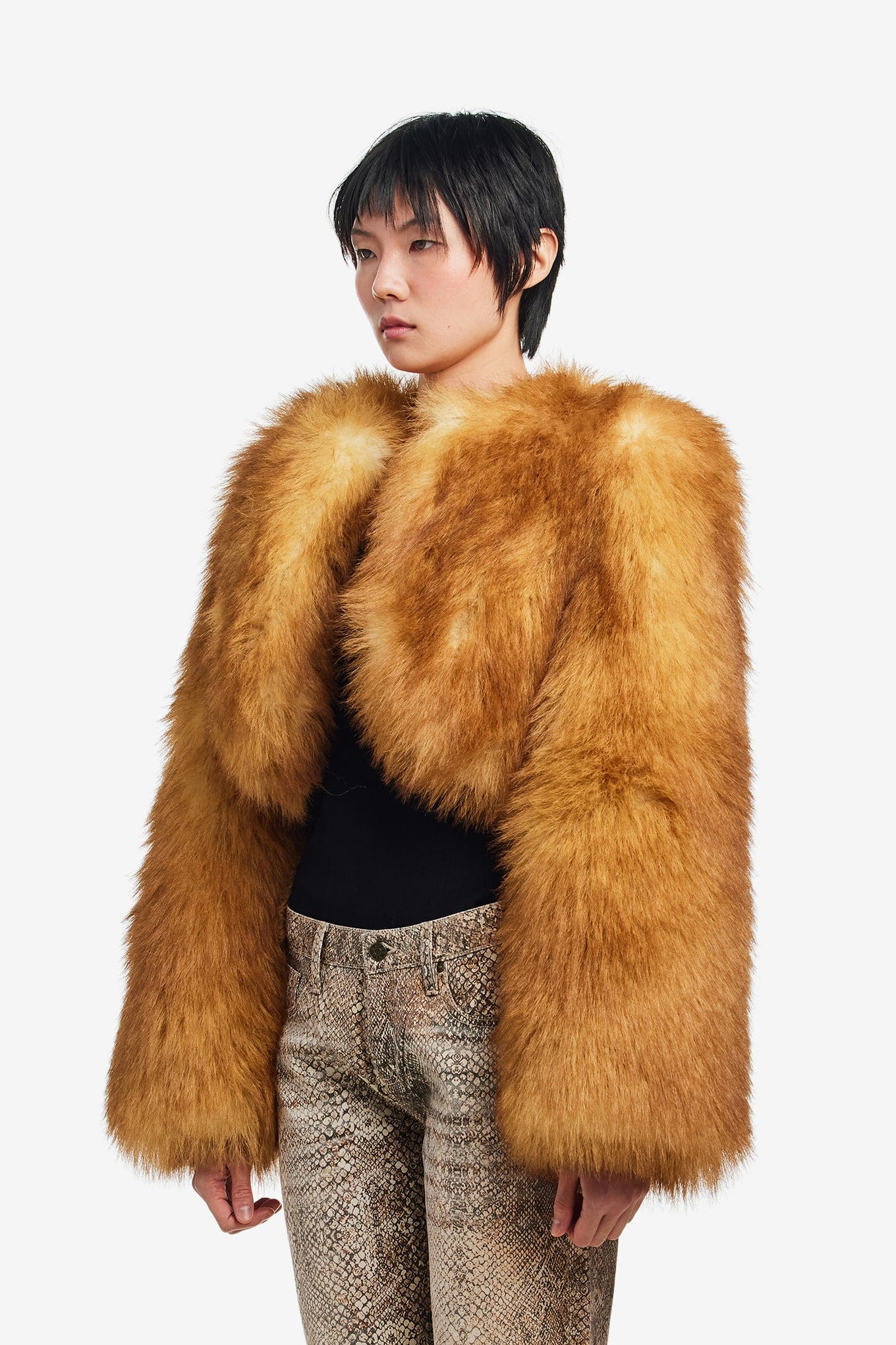 GUESS USA FUR BOLERO