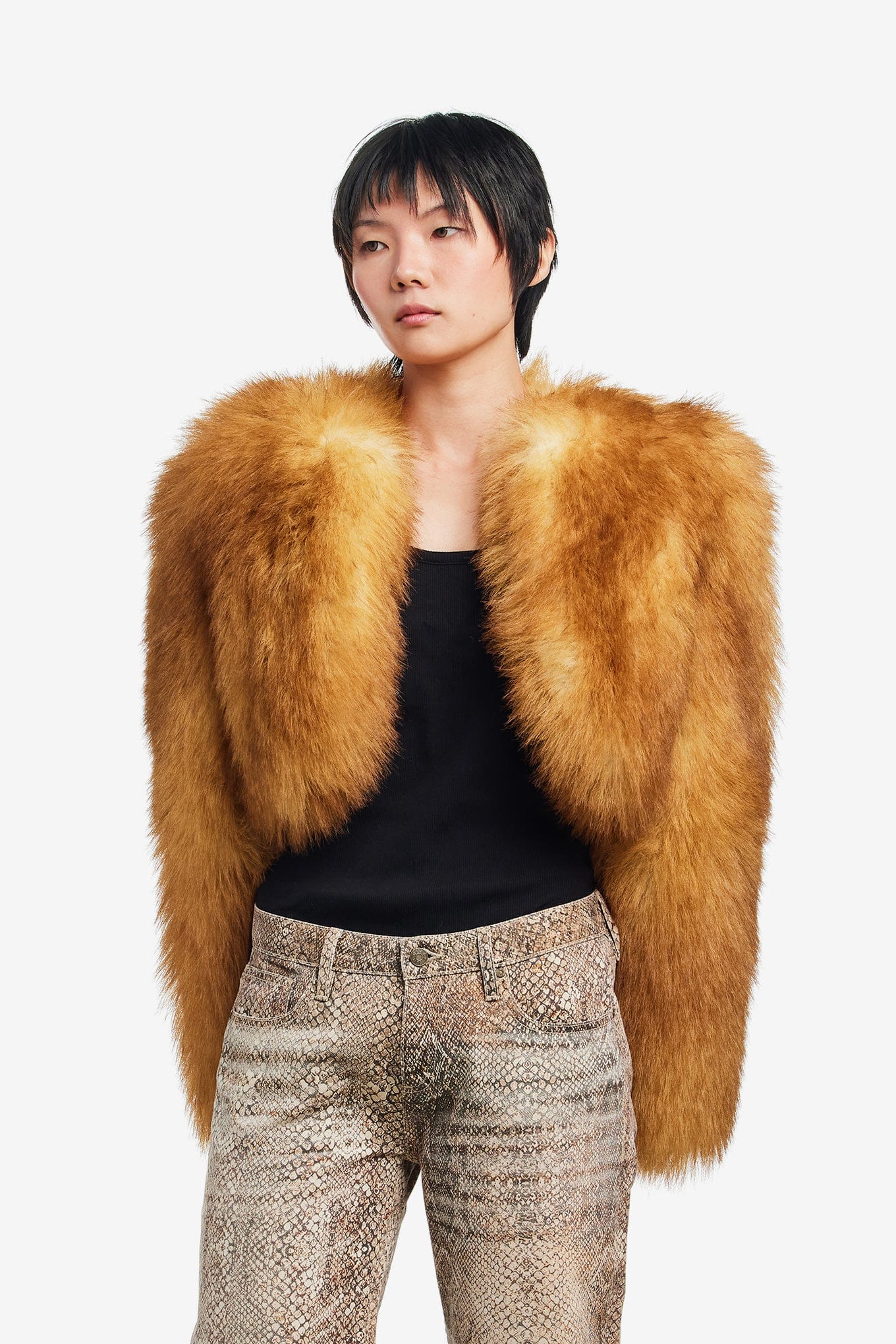 GUESS USA FUR BOLERO