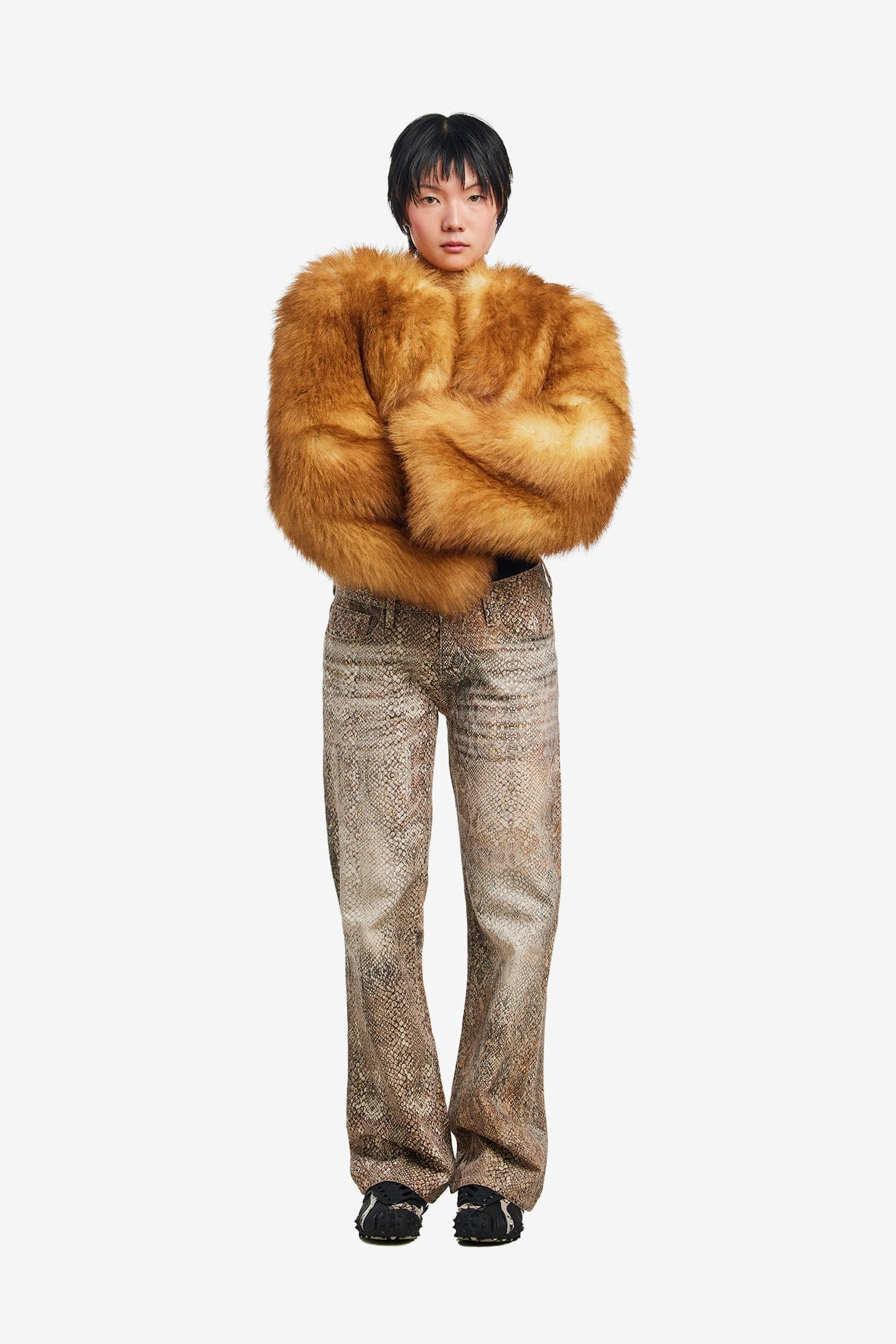 GUESS USA FUR BOLERO