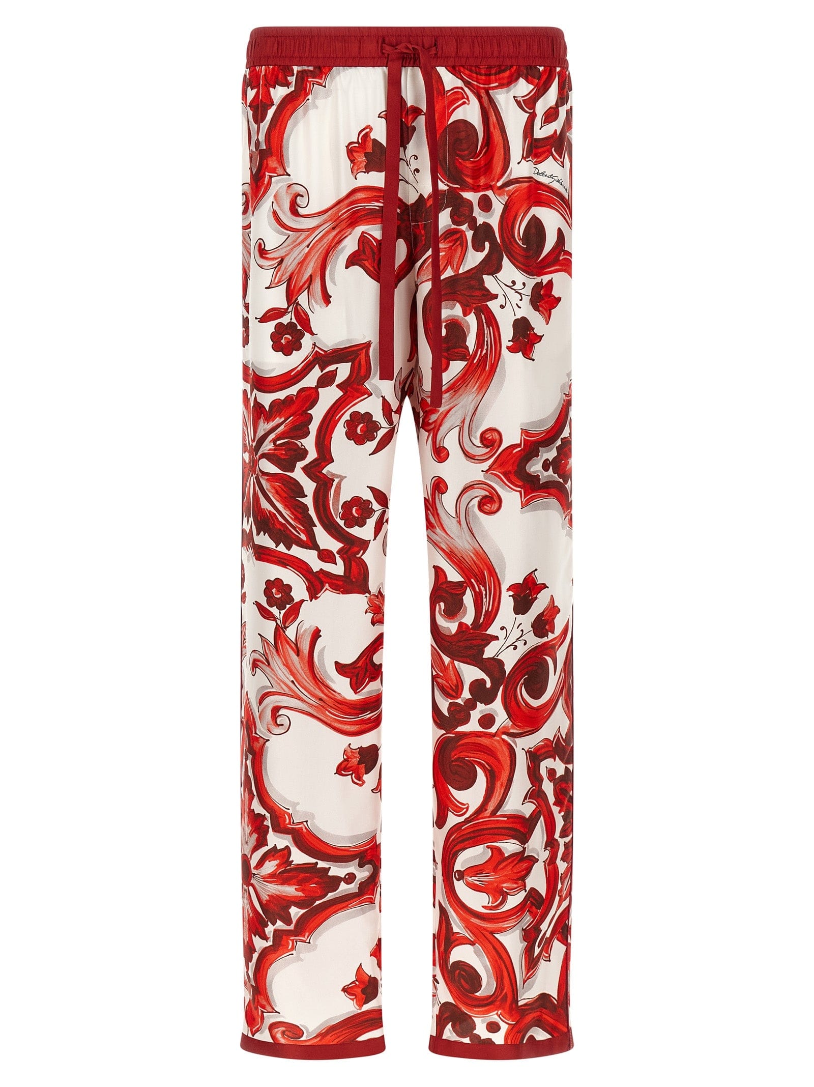 Dolce & Gabbana Silk Casual Men's Pants
