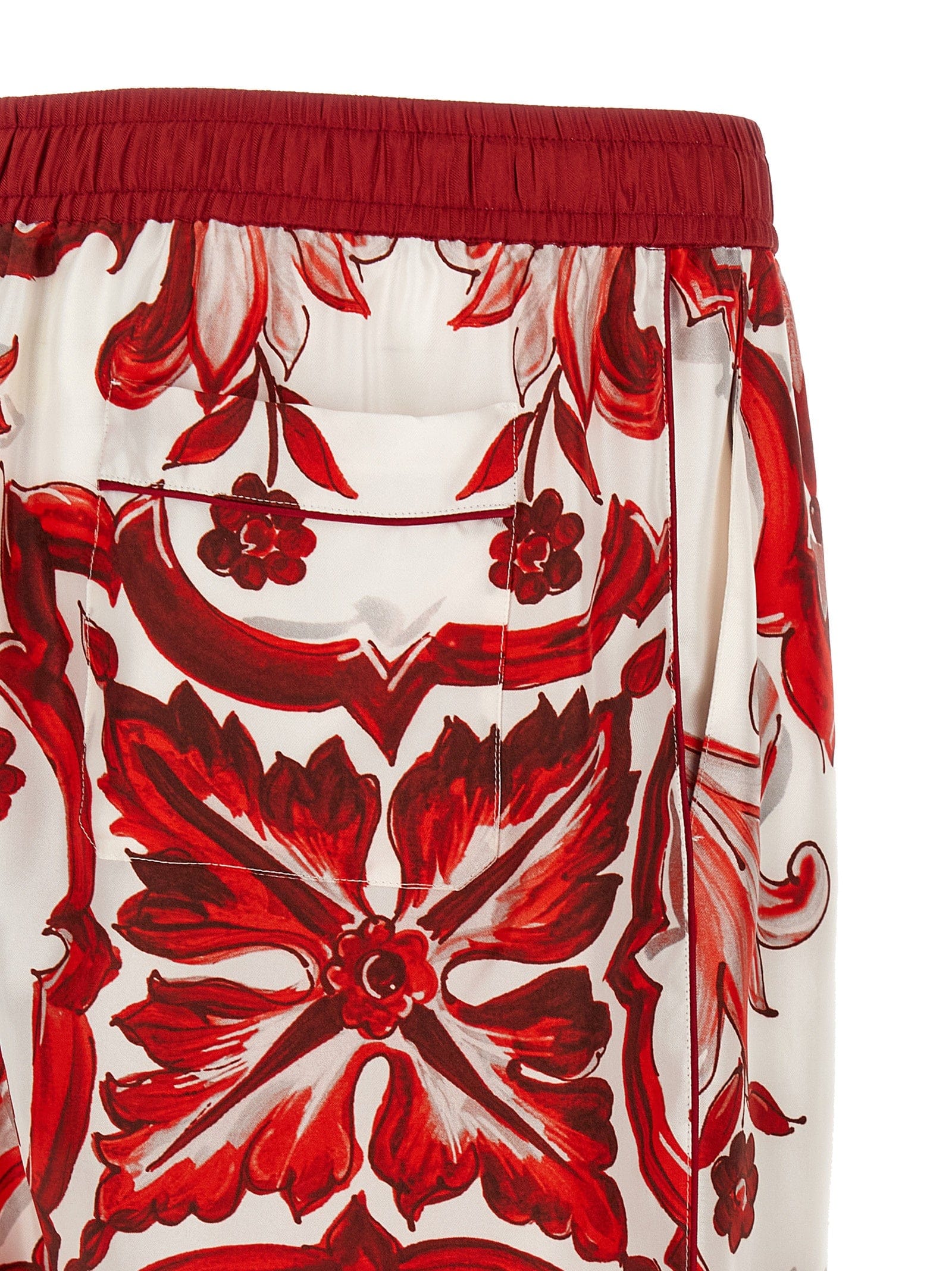 Dolce & Gabbana Silk Casual Men's Pants
