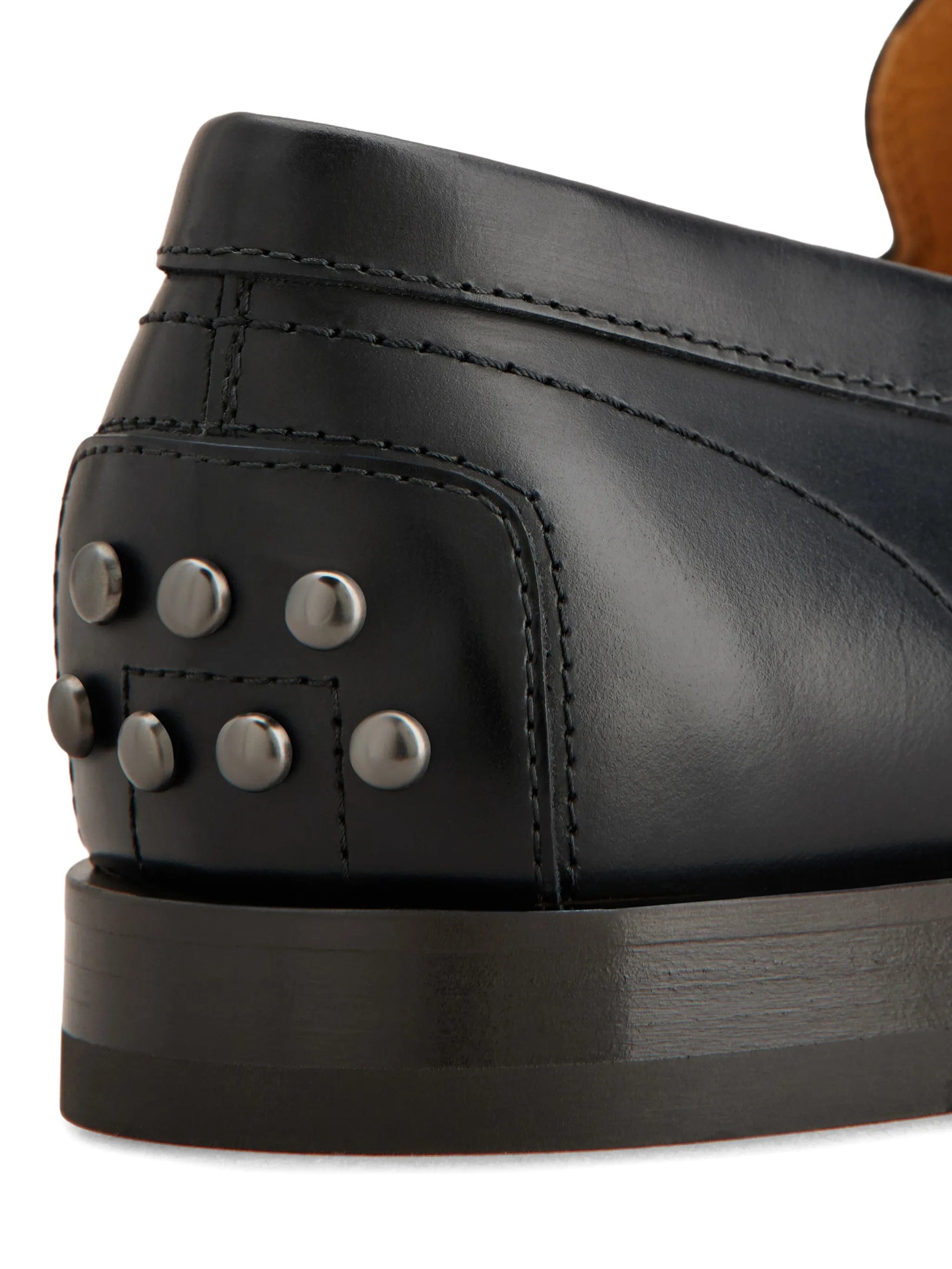 Tod's metal - studded loafers