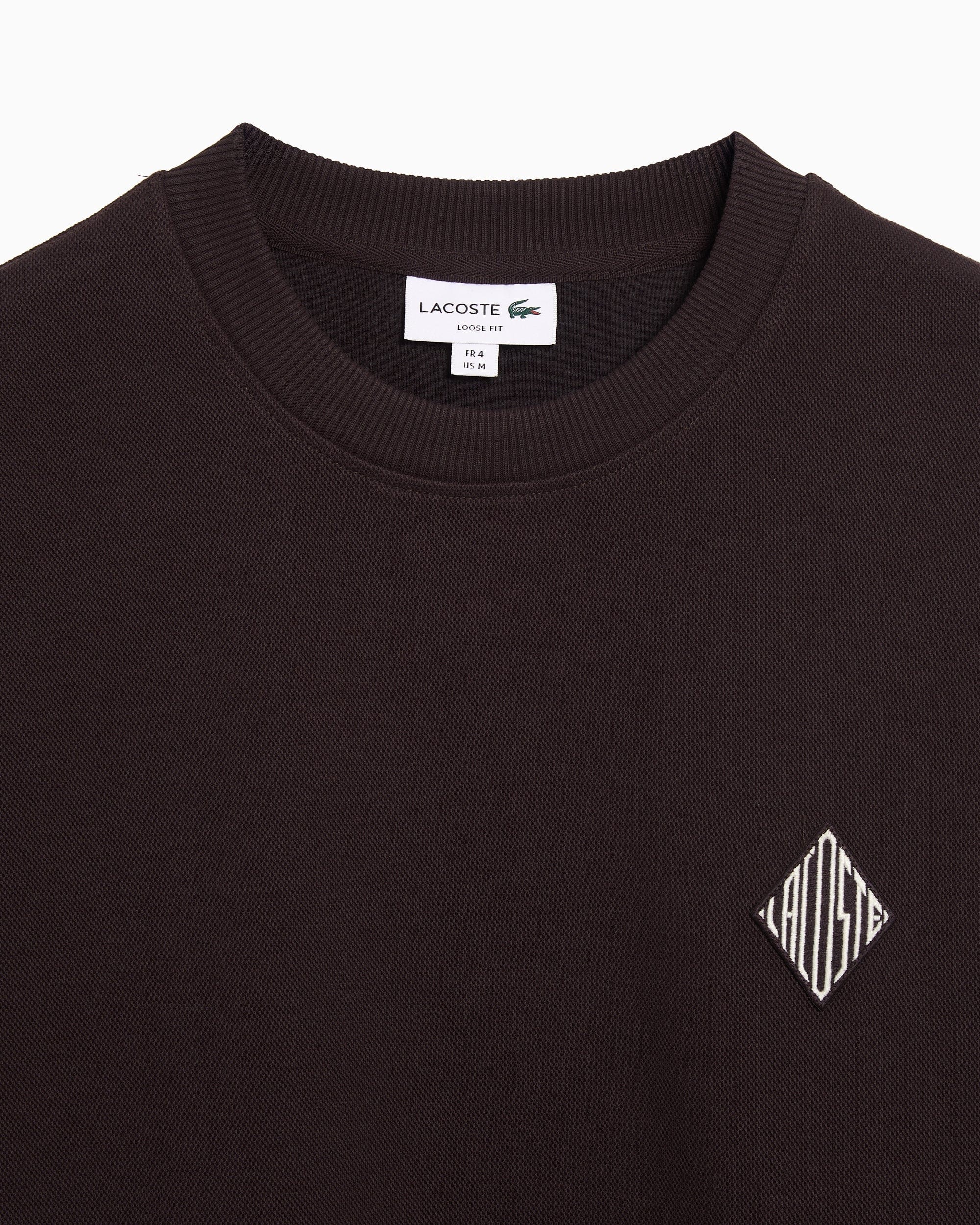 Lacoste Sudadera con logo Relaxed Lacoste Retro para hombre