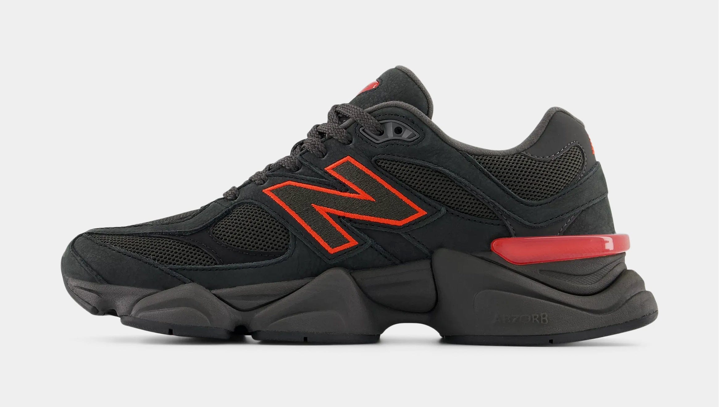 Newbalance 9060 Mens Lifestyle Shoes (Black/Red)
