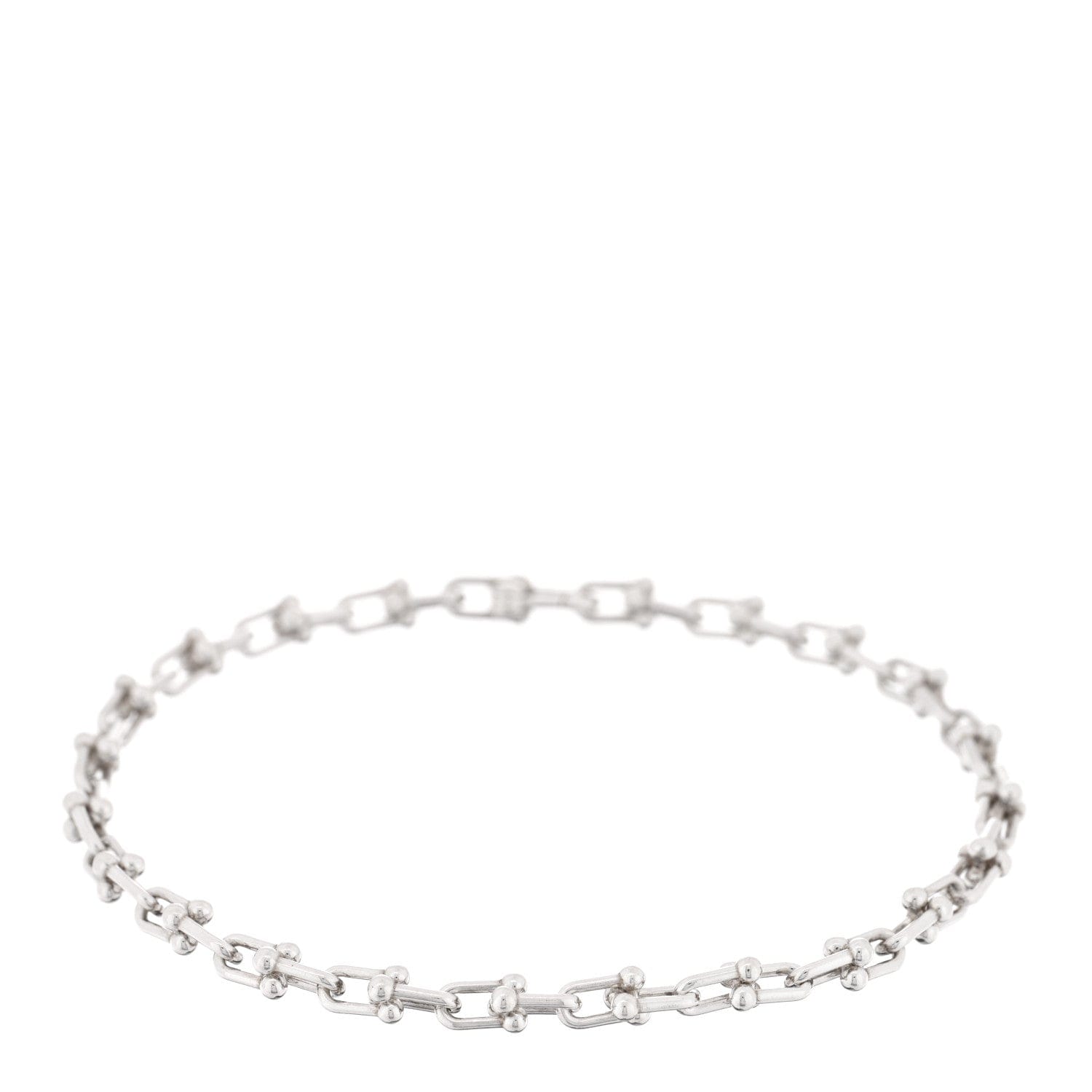 Tiffany Sterling Silver Micro HardWear Link Bracelet