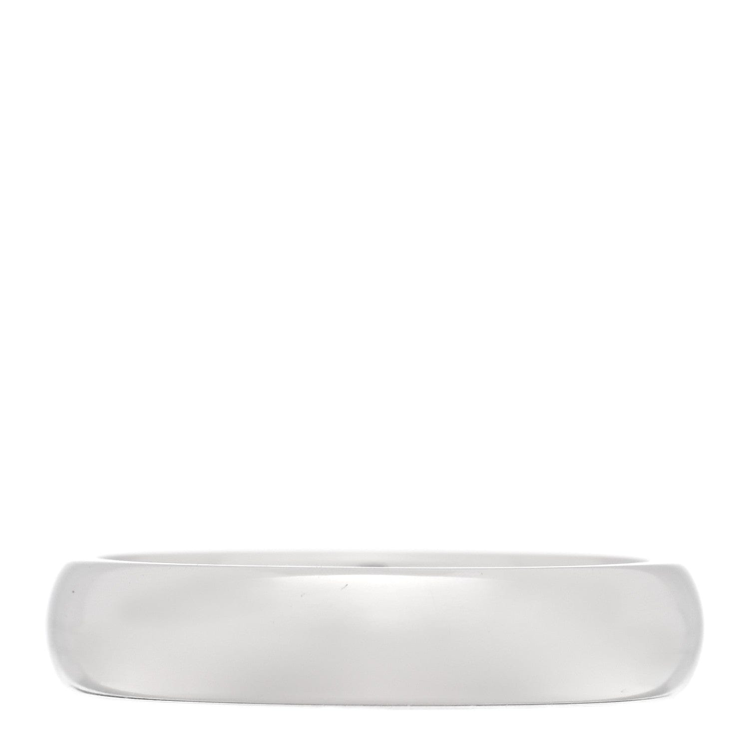 Tiffany Platinum 4.5 mm Forever Wedding Band Ring 57 8