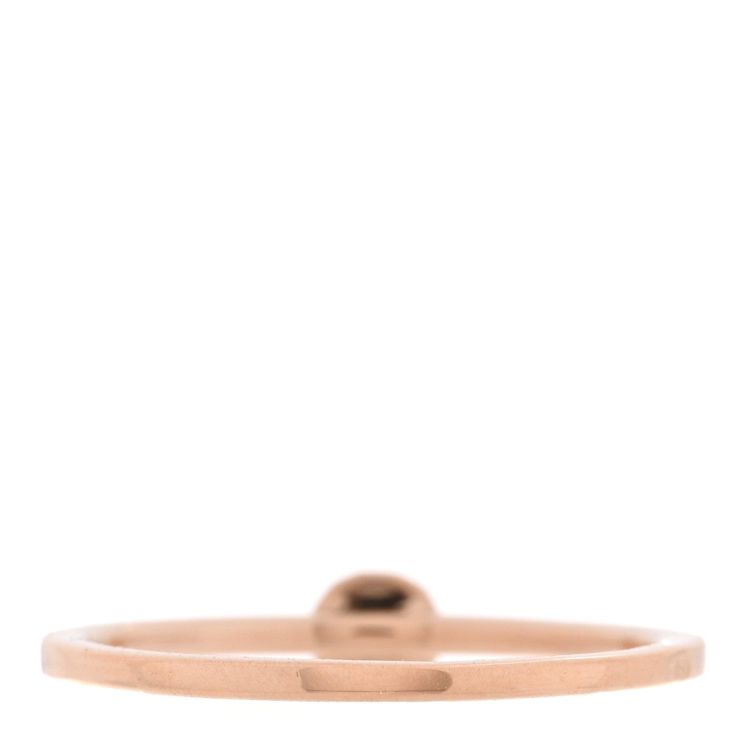 Messika 18K Rose Gold Diamond Small Joy Ring 53 6.25