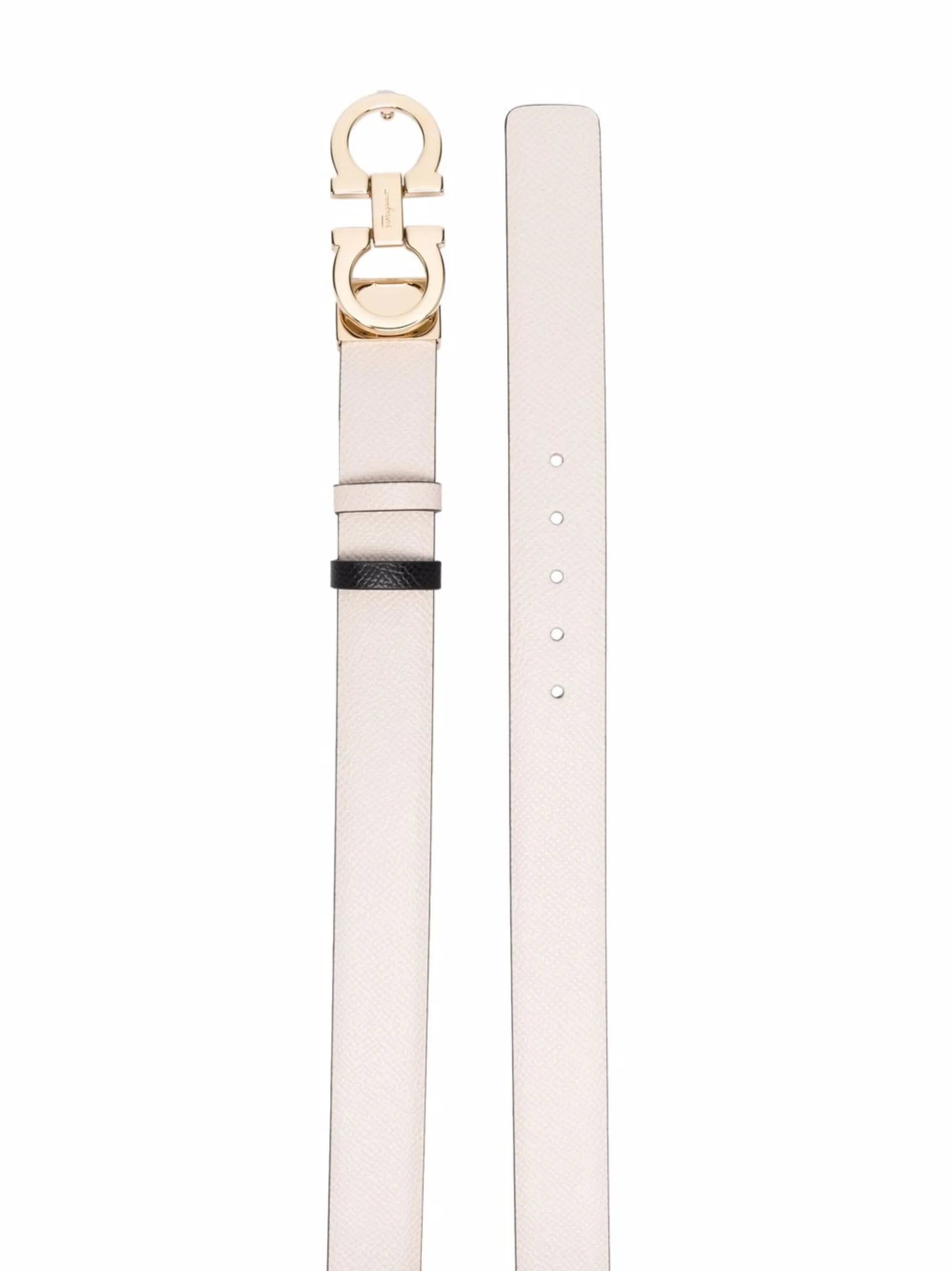 Ferragamo reversible and adjustable Gancini belt