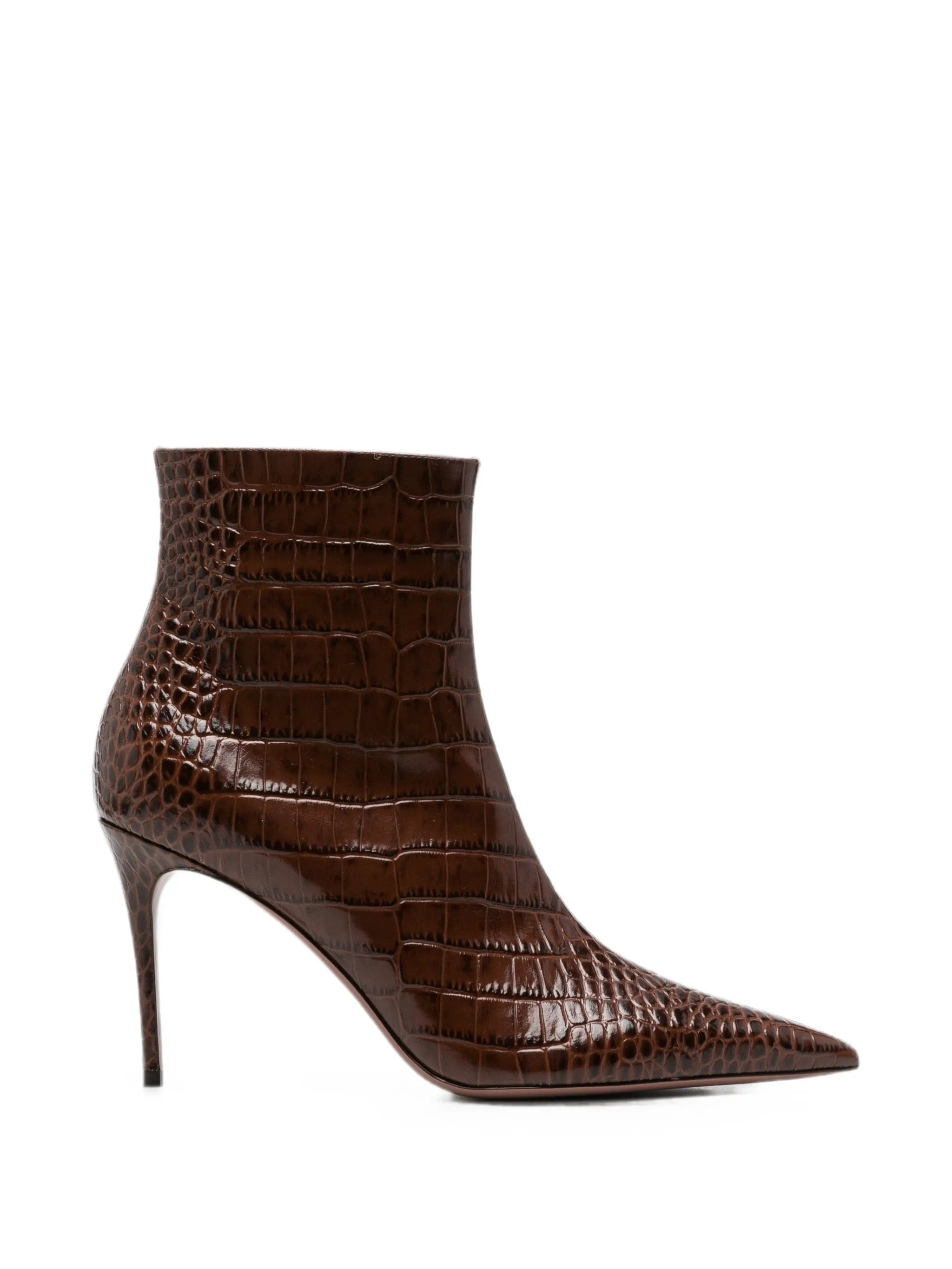 Paris Texas Vera leather ankle boots