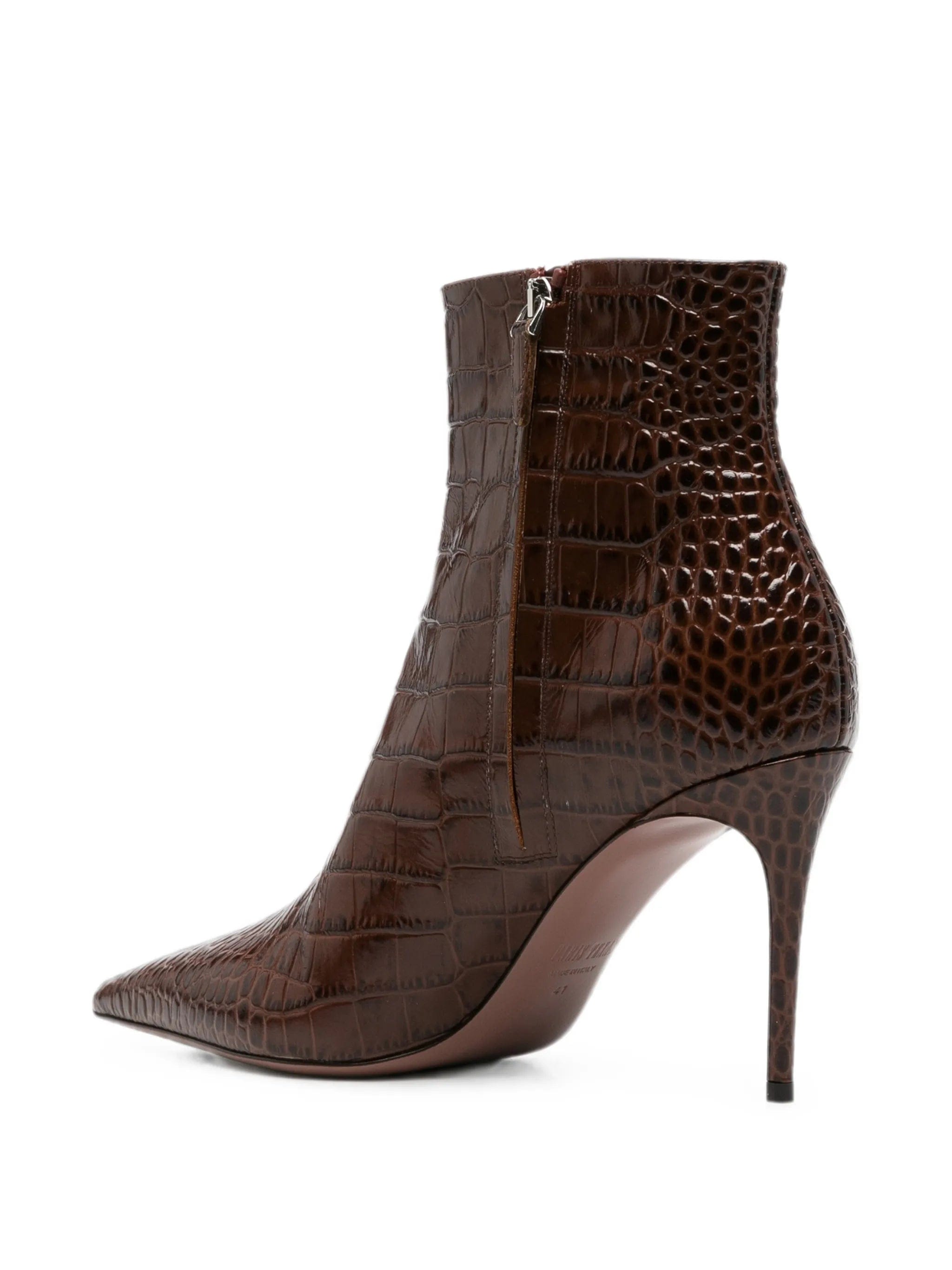 Paris Texas Vera leather ankle boots
