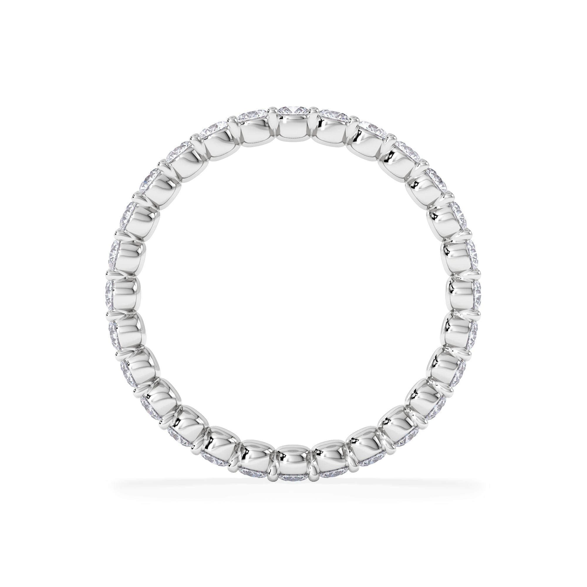 Chloe Lab Diamond 1.00ct Eternity Ring F/VS in 925 Silver