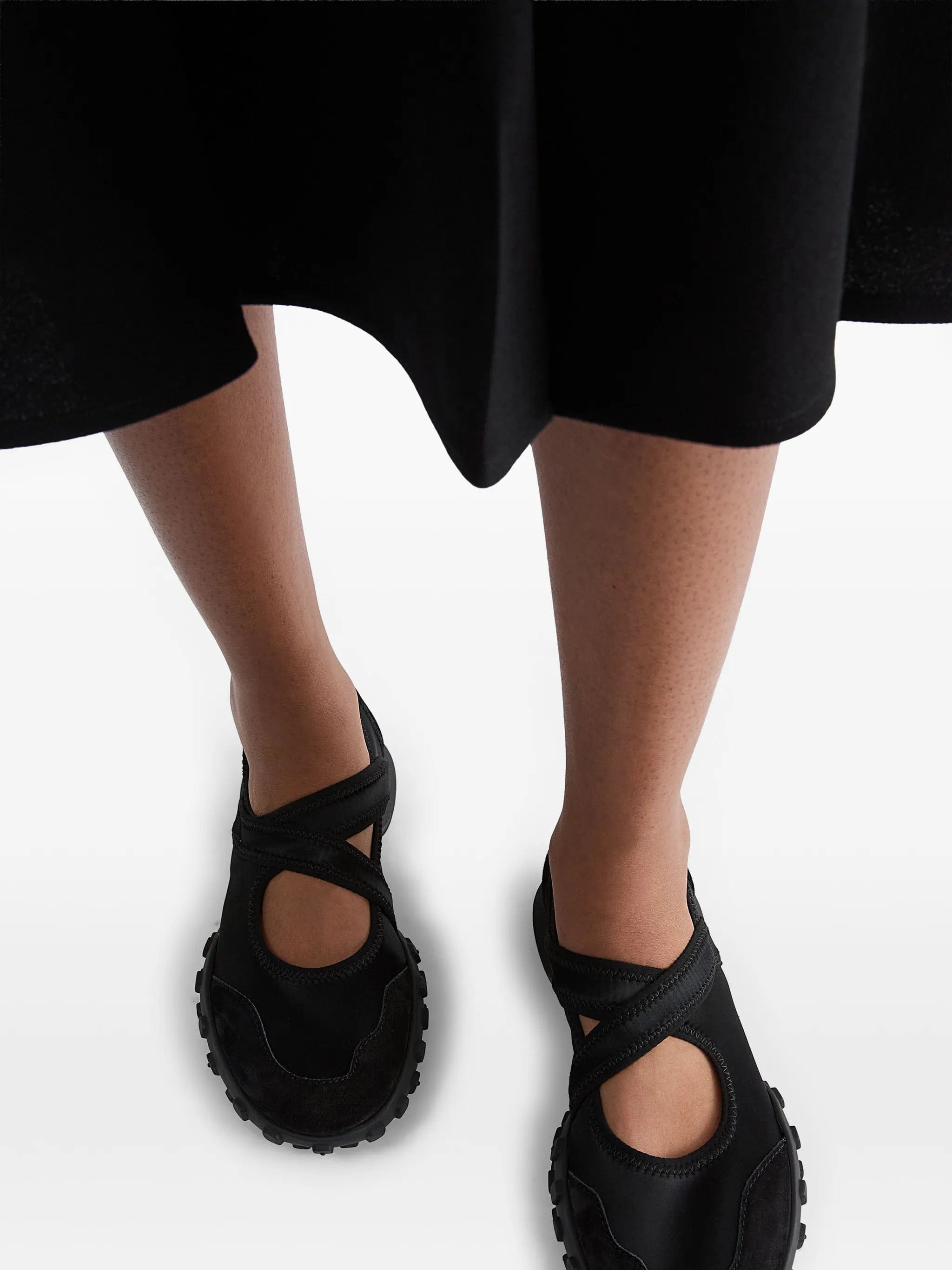 Jil Sander Moon cross - over sneakerinas