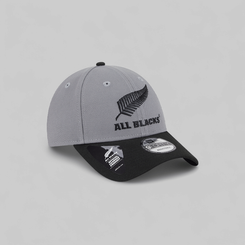 New Era All Blacks Classic Collection 9Forty Snapback Storm Grey/Black
