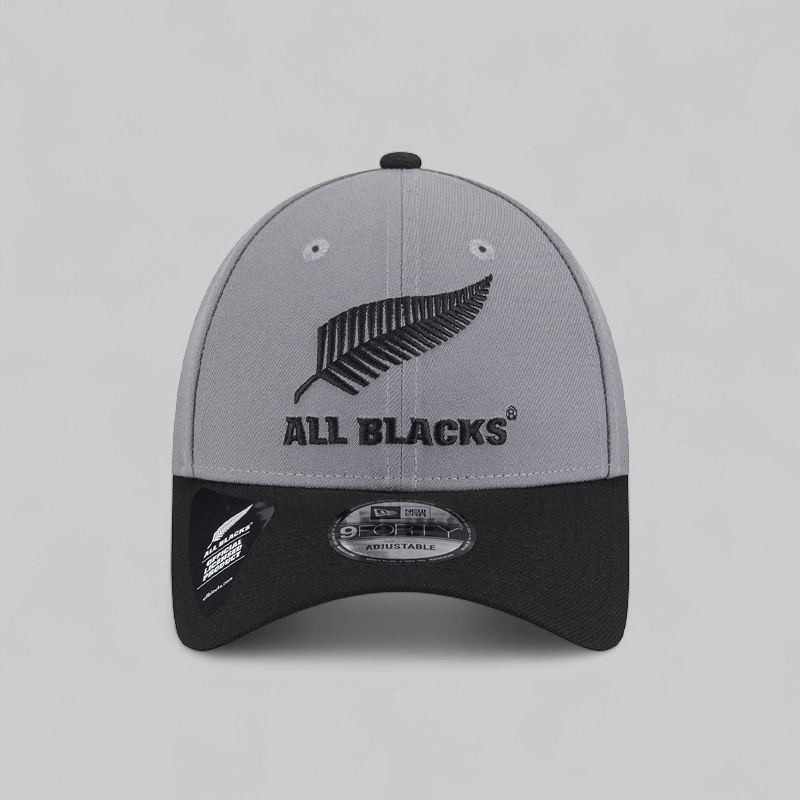 New Era All Blacks Classic Collection 9Forty Snapback Storm Grey/Black
