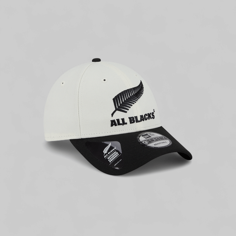 New Era All Blacks Classic Collection 9Forty Snapback Chrome White/Black