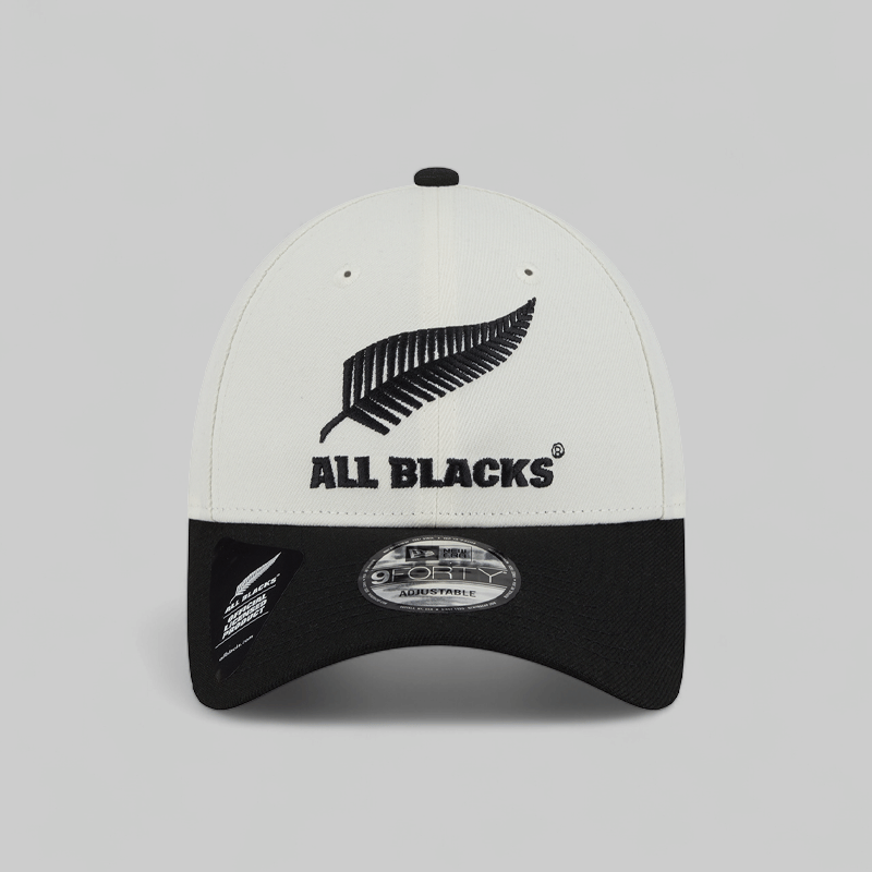 New Era All Blacks Classic Collection 9Forty Snapback Chrome White/Black