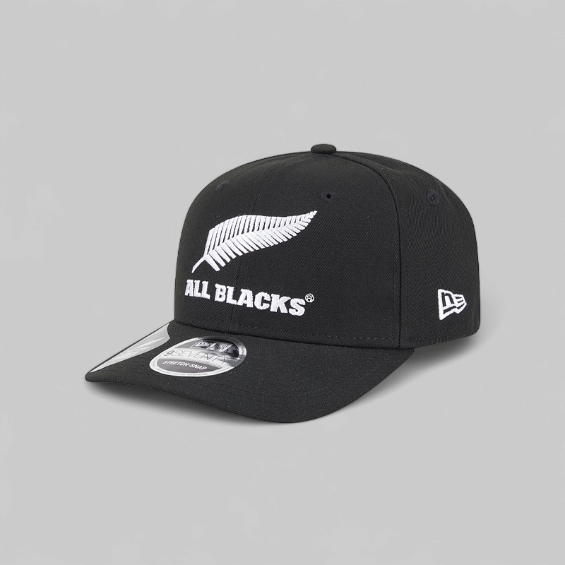 New Era All Blacks Classic Collection 9Seventy Stretch - Snap Black/White
