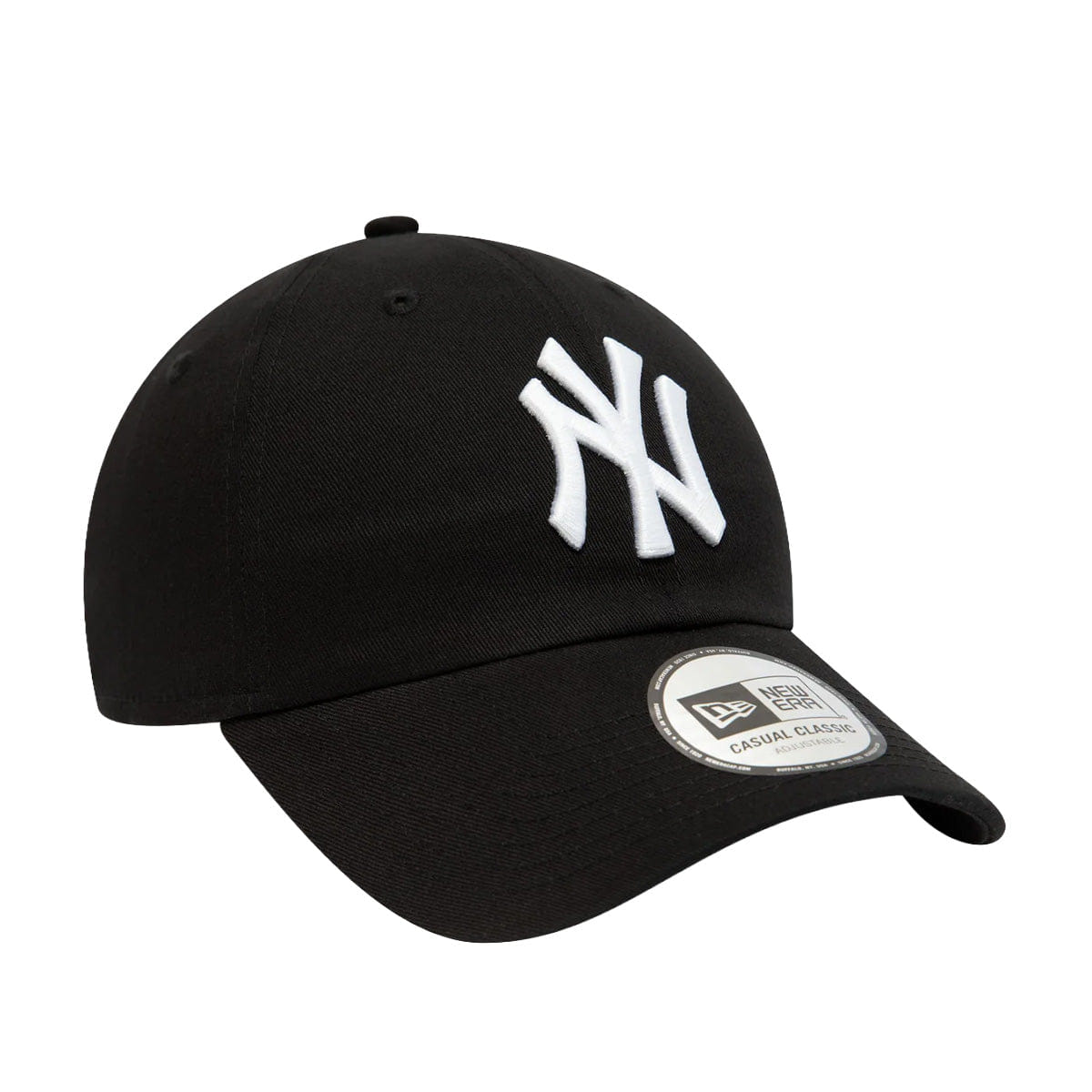 New Era New York Yankees League Essential White On Black 9TWENTY Adjustable Cap