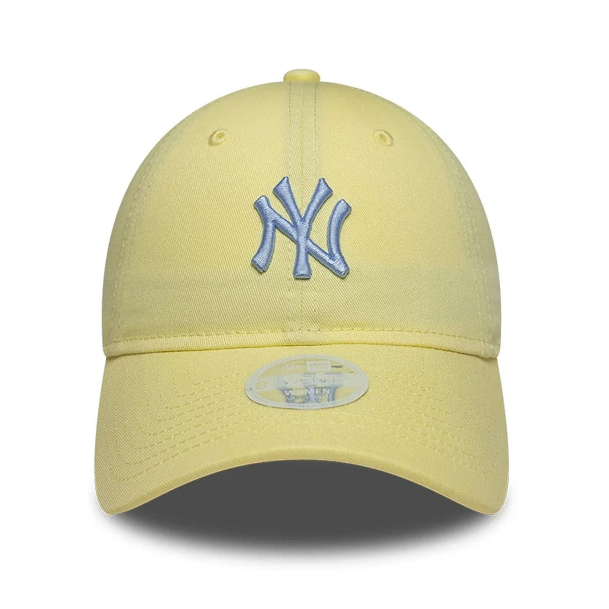 New Era New York Yankees Womens MLB League Essential Pastel Yellow 9TWENTY Adjustable Cap