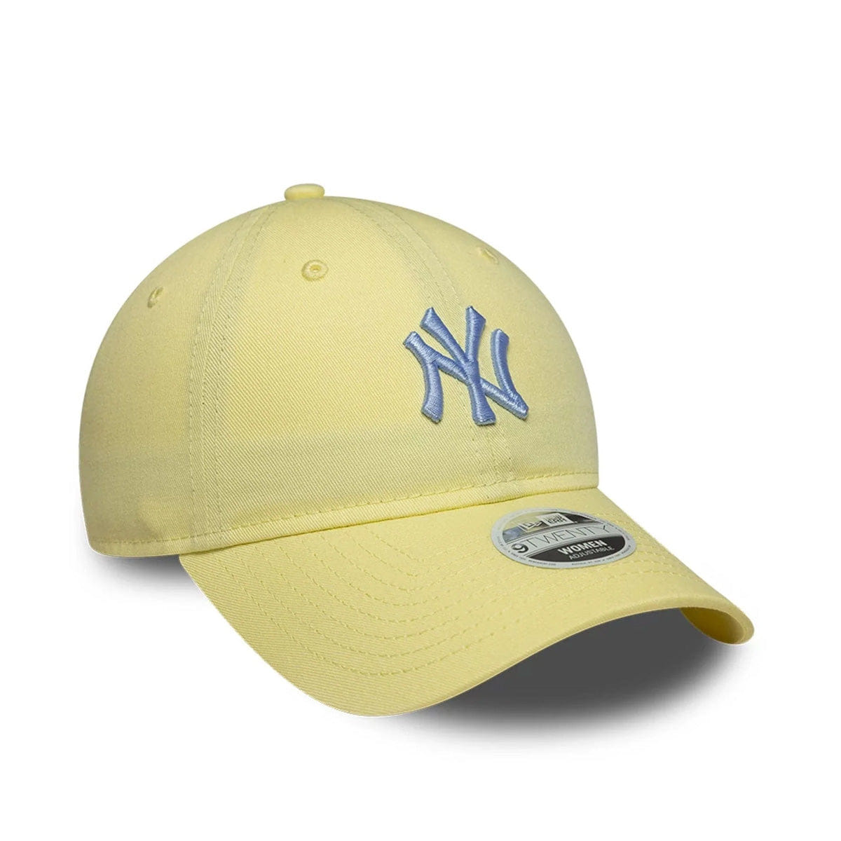 New Era New York Yankees Womens MLB League Essential Pastel Yellow 9TWENTY Adjustable Cap