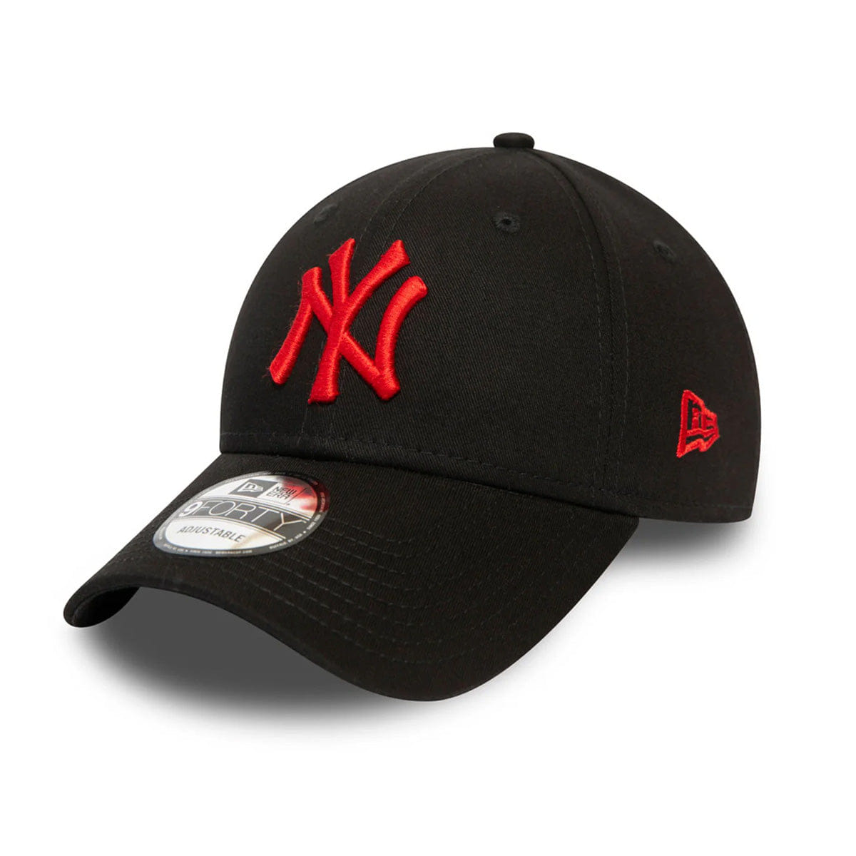 New Era New York Yankees Essential Logo Black 9FORTY Cap