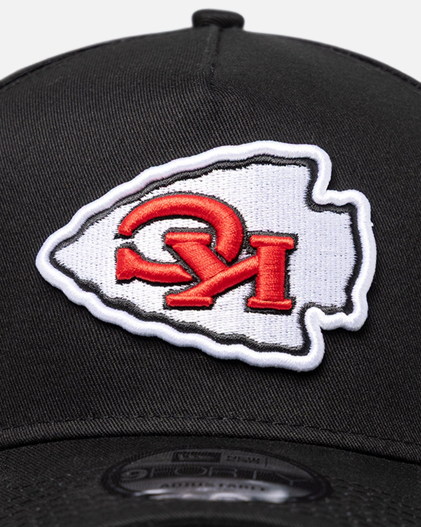 New Era Kansas City Chiefs Upside Down Logo 9FORTY A - Frame Snapback Black/Official Team Color