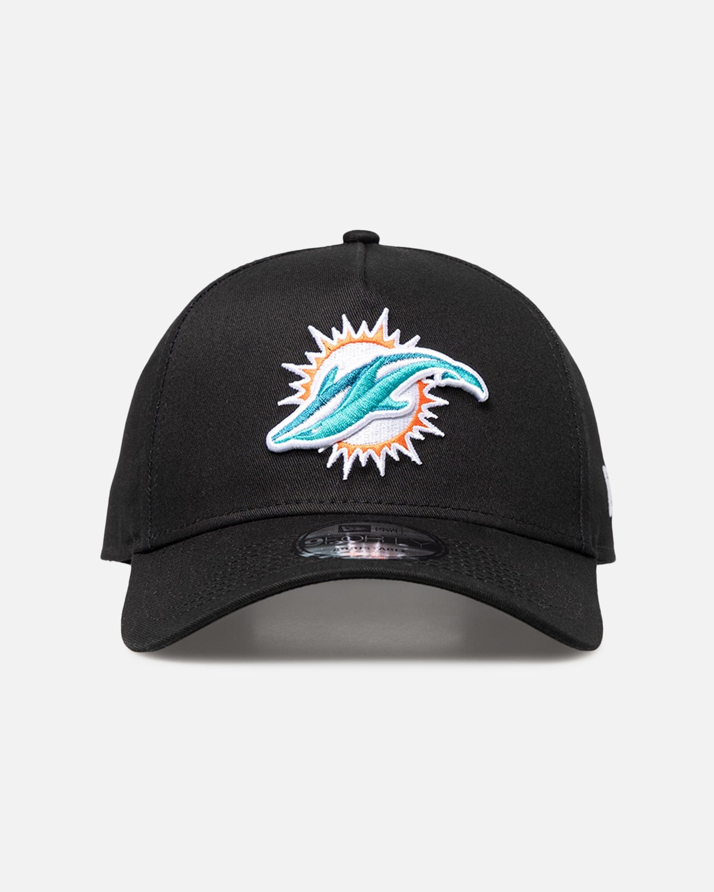New Era Miami Dolphins Upside Down Logo 9FORTY A - Frame Snapback Black/Official Team Color