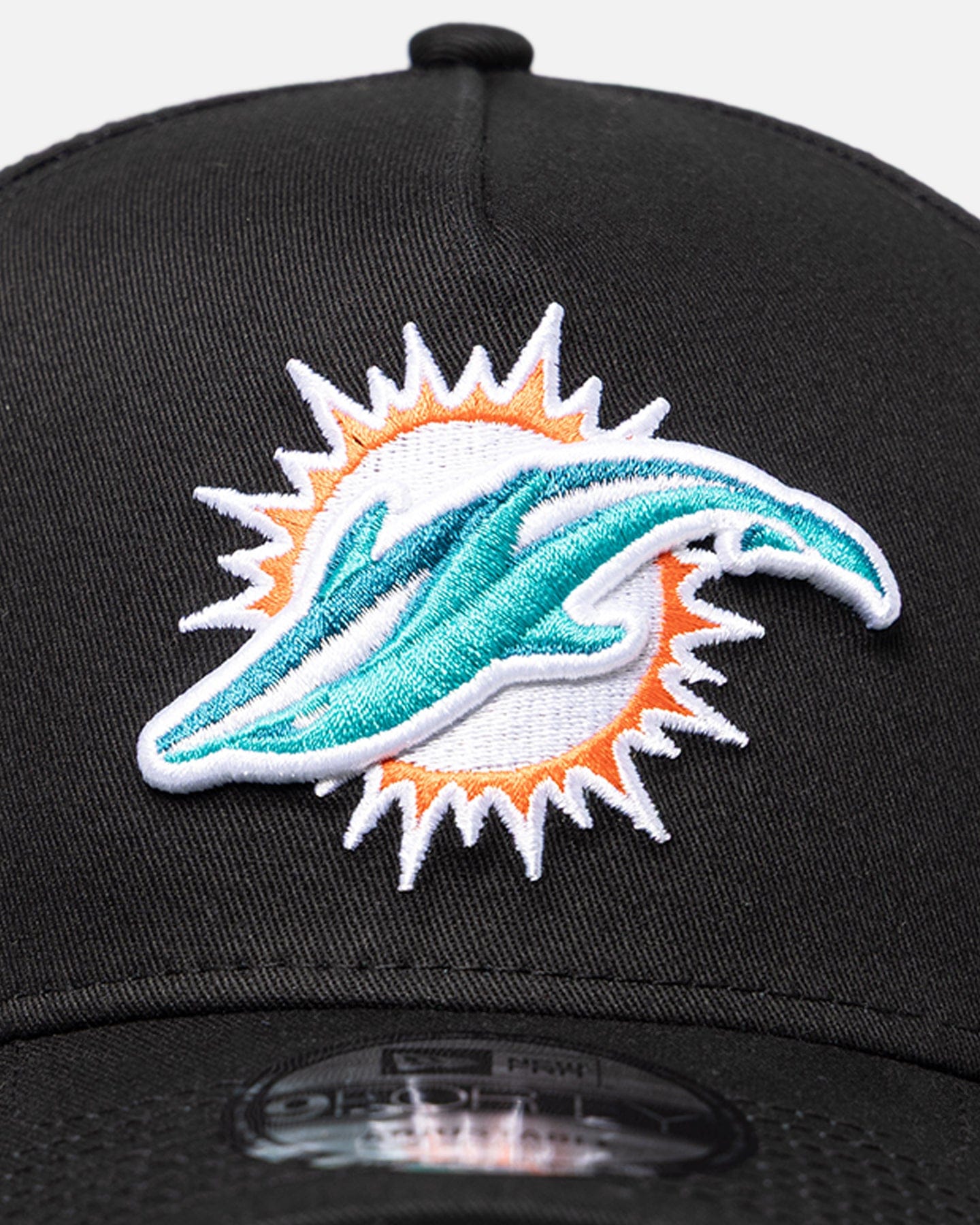 New Era Miami Dolphins Upside Down Logo 9FORTY A - Frame Snapback Black/Official Team Color