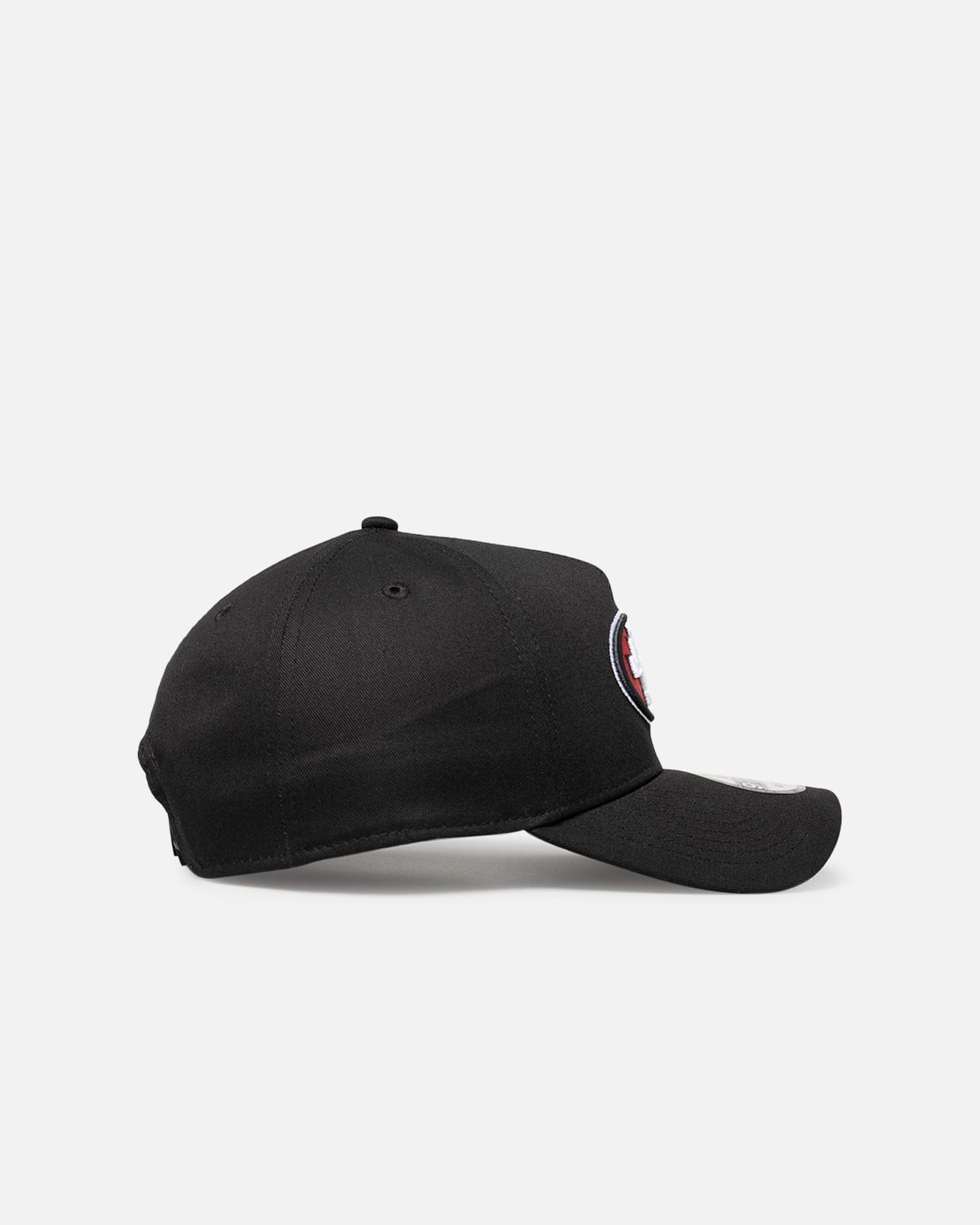 New Era San Francisco 49ers Upside Down Logo 9FORTY A - Frame Snapback Black/Official Team Color