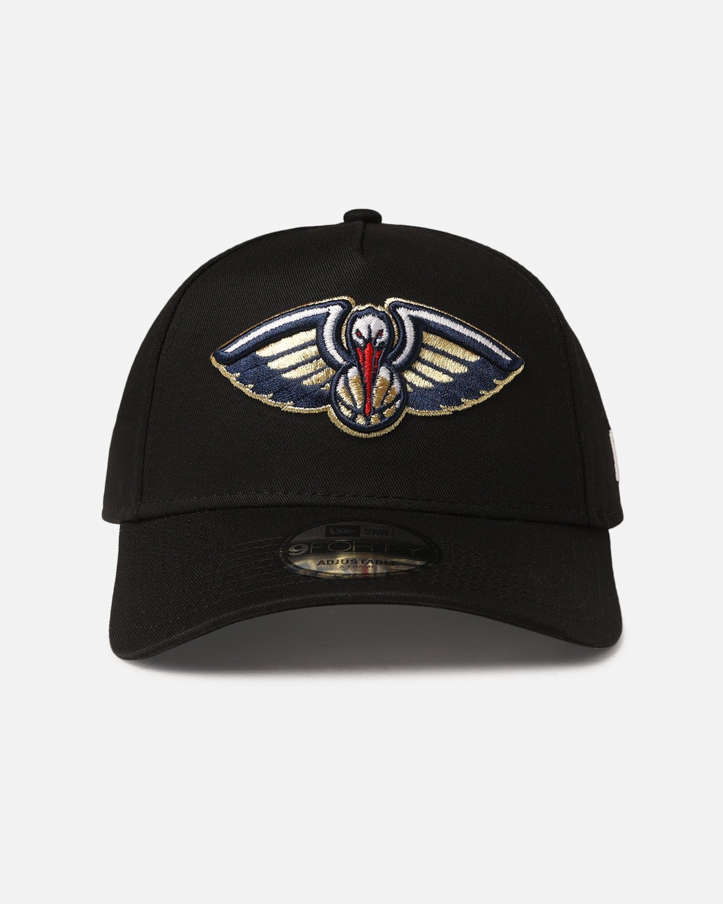 New Era New Orleans Pelicans 9FORTY A - Frame Snapback Black