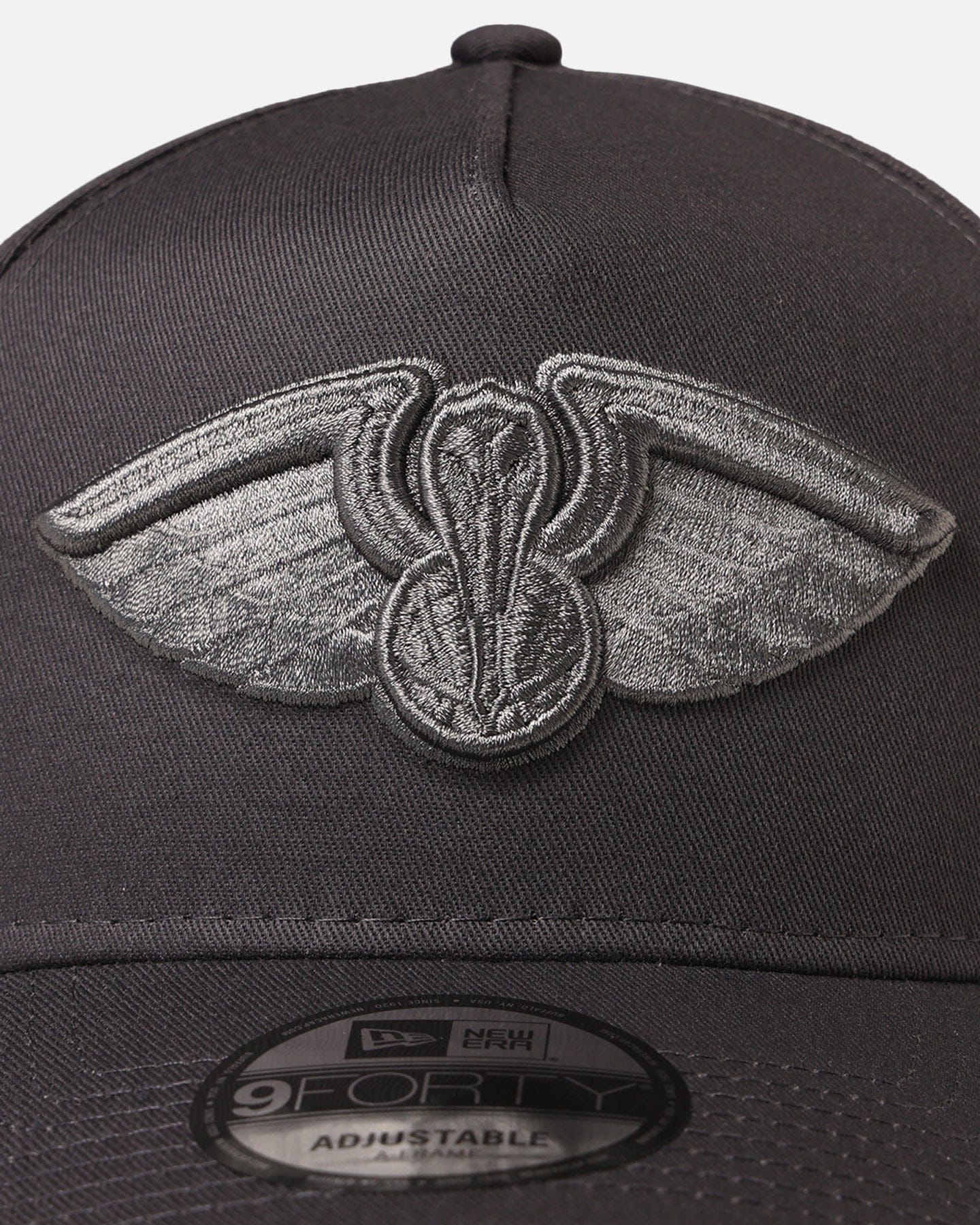 New Era New Orleans Pelicans 9FORTY A - Frame Snapback Graphite